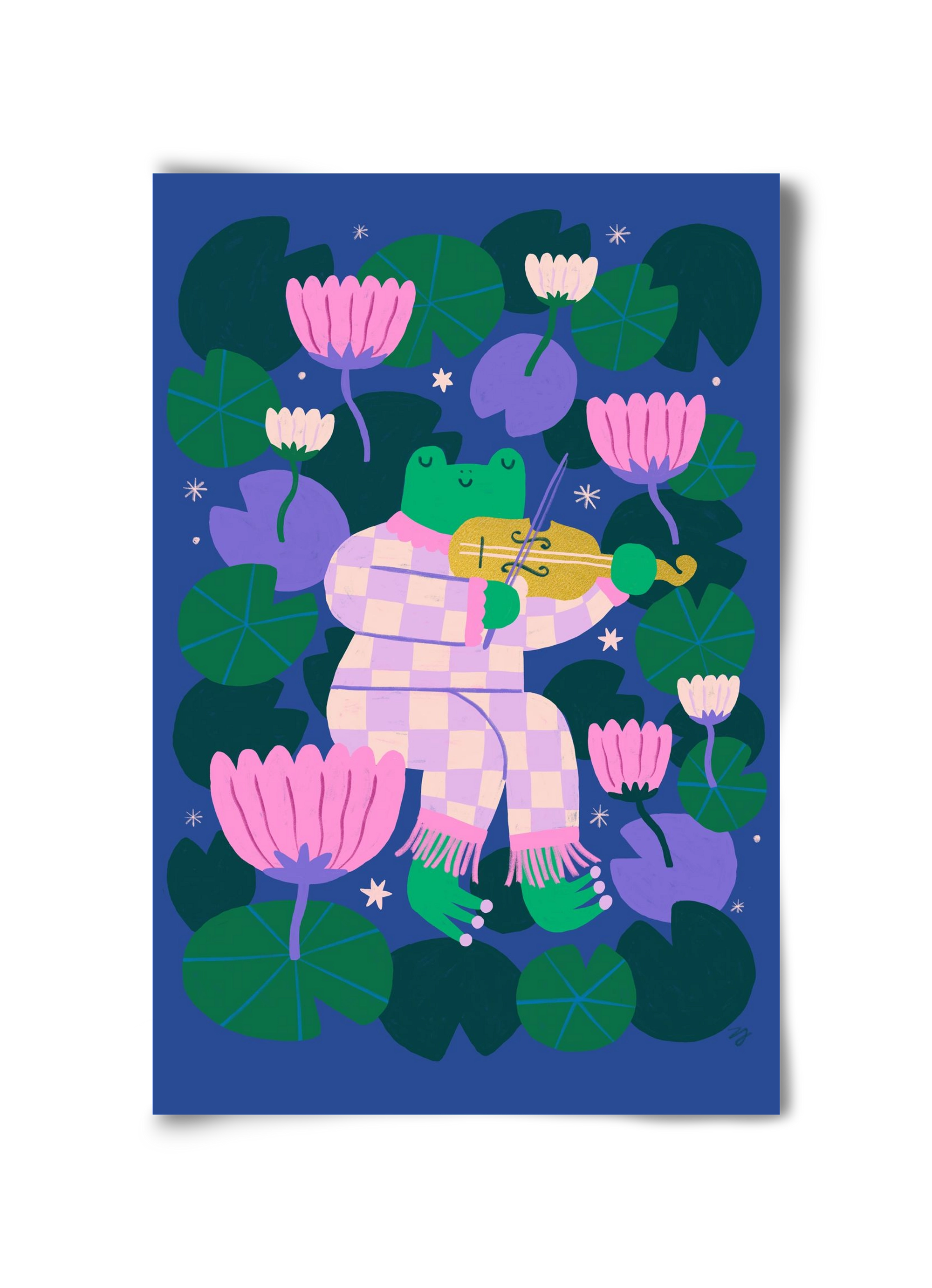 Frog Music, 30x45 cm, Keret nélkül