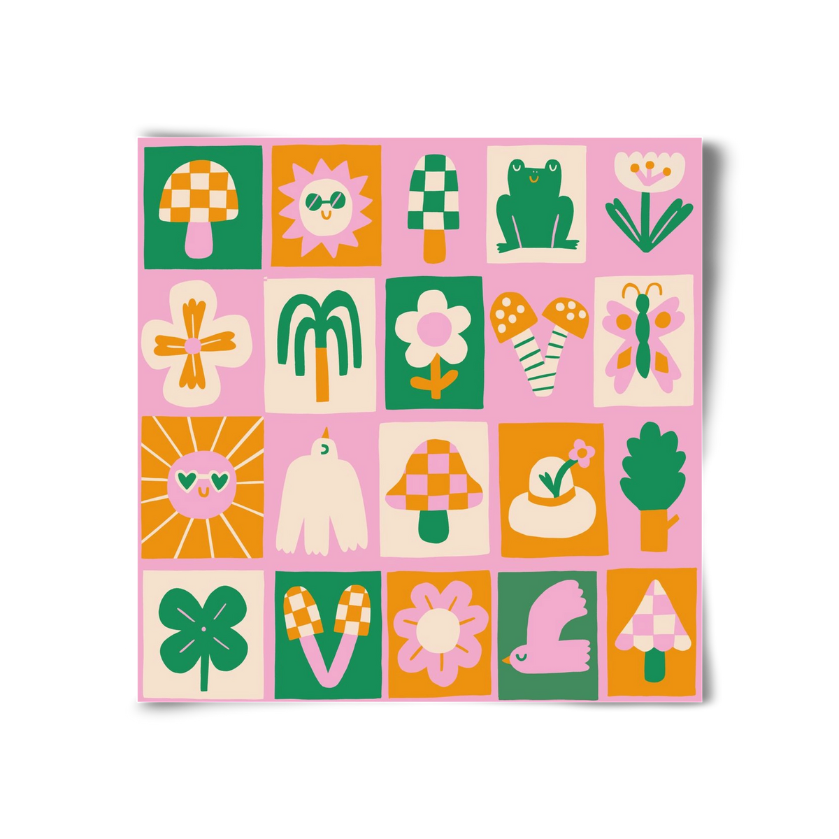 Magic Garden , 30x30 cm, Keret nélkül