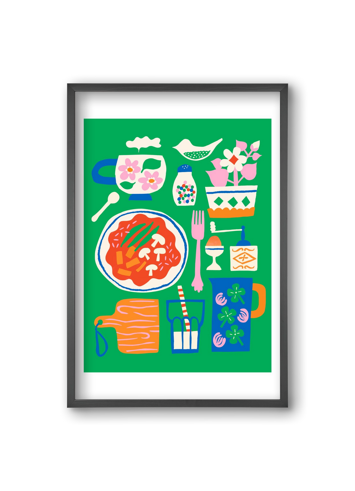 Cozy Lucnh, 20x30 cm (20x30 cm), Fekete keret