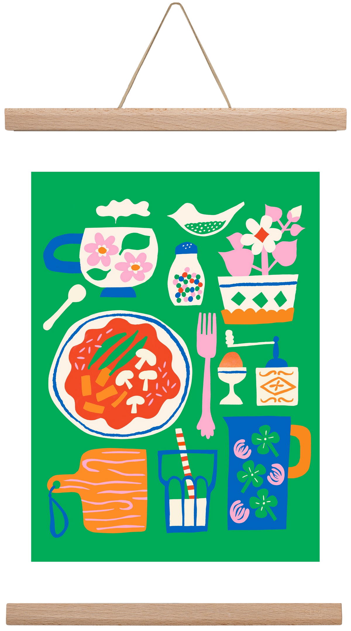 Cozy Lucnh, 30x45 cm (30x45 cm), Tölgy akasztó