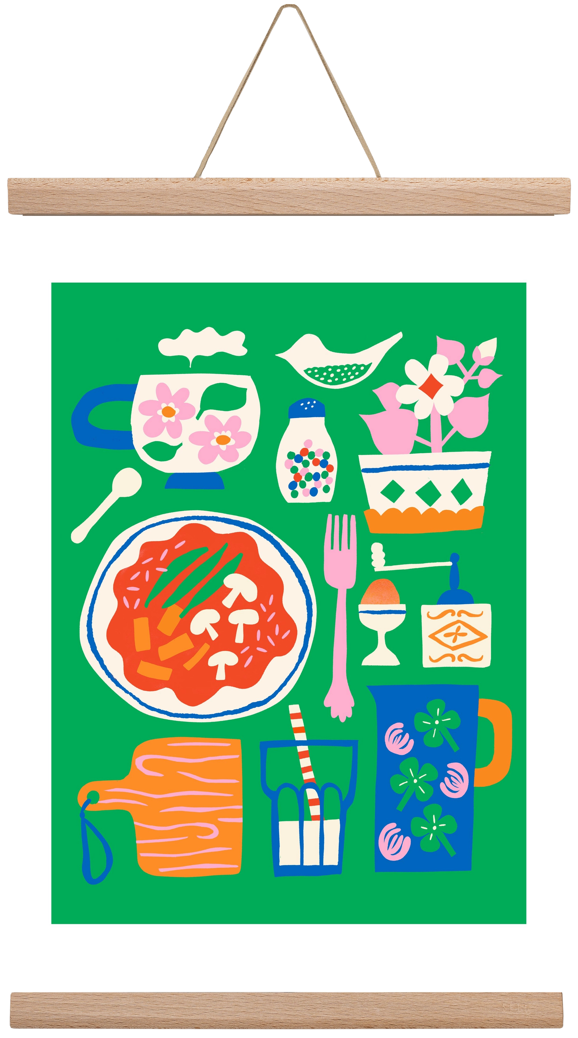 Cozy Lucnh, 30x45 cm (30x45 cm), Tölgy akasztó