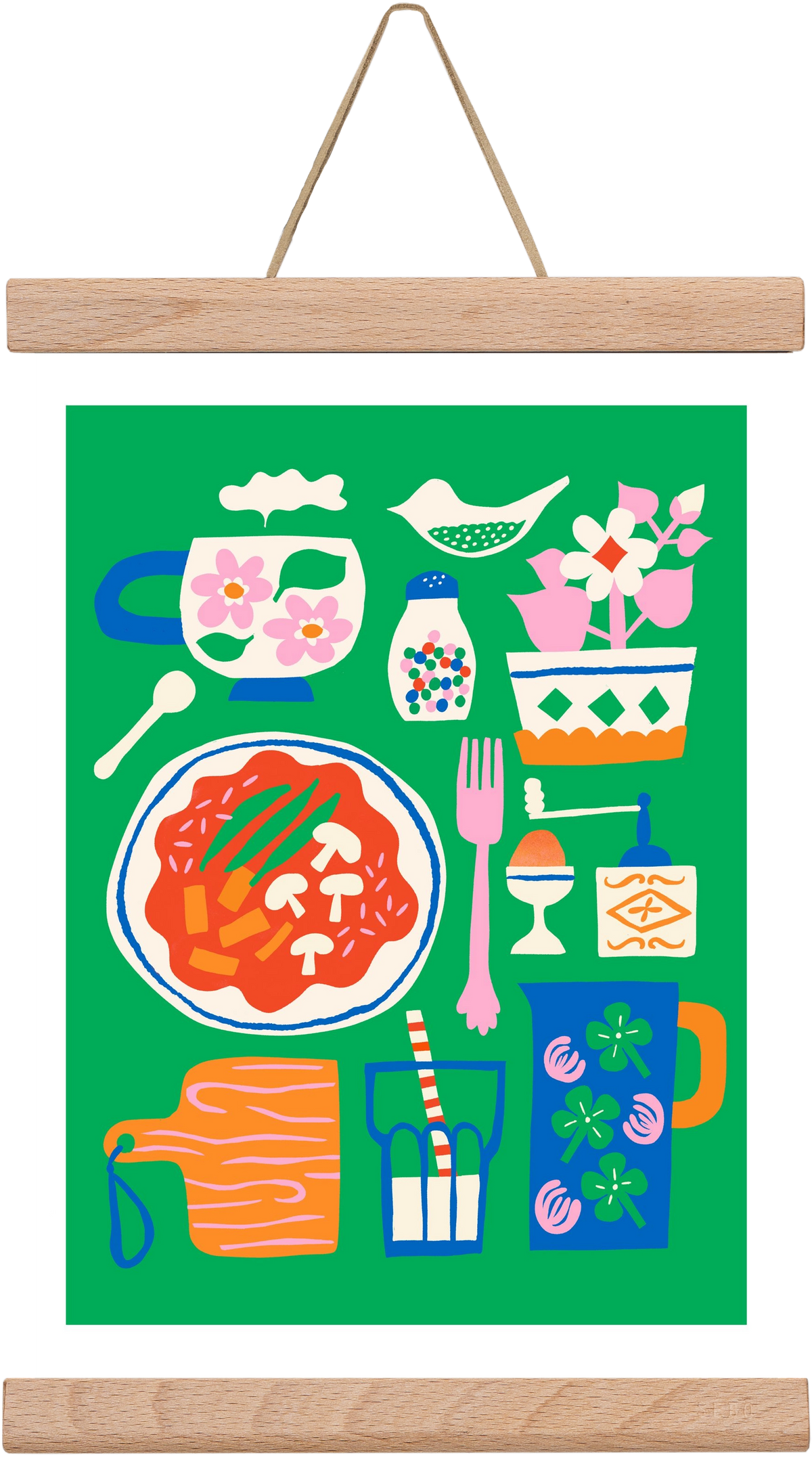 Cozy Lucnh, 20x30 cm (20x30 cm), Tölgy akasztó