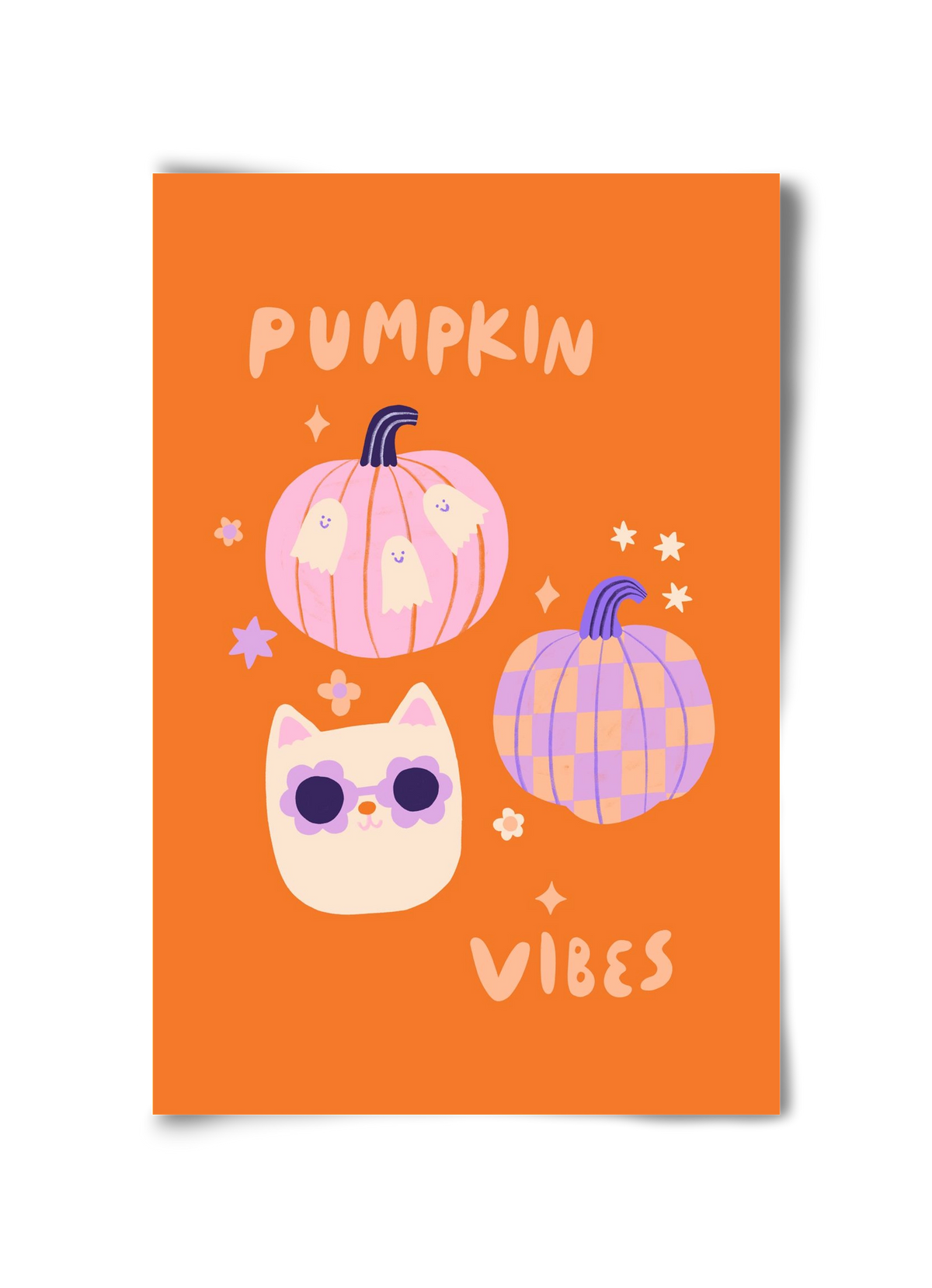 Pumpkin Vibes, 30x45 cm, Keret nélkül