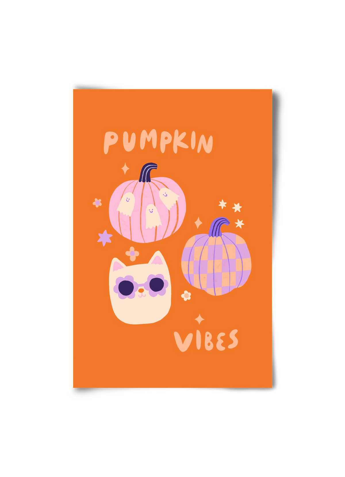 Pumpkin Vibes, 20x30 cm, Keret nélkül