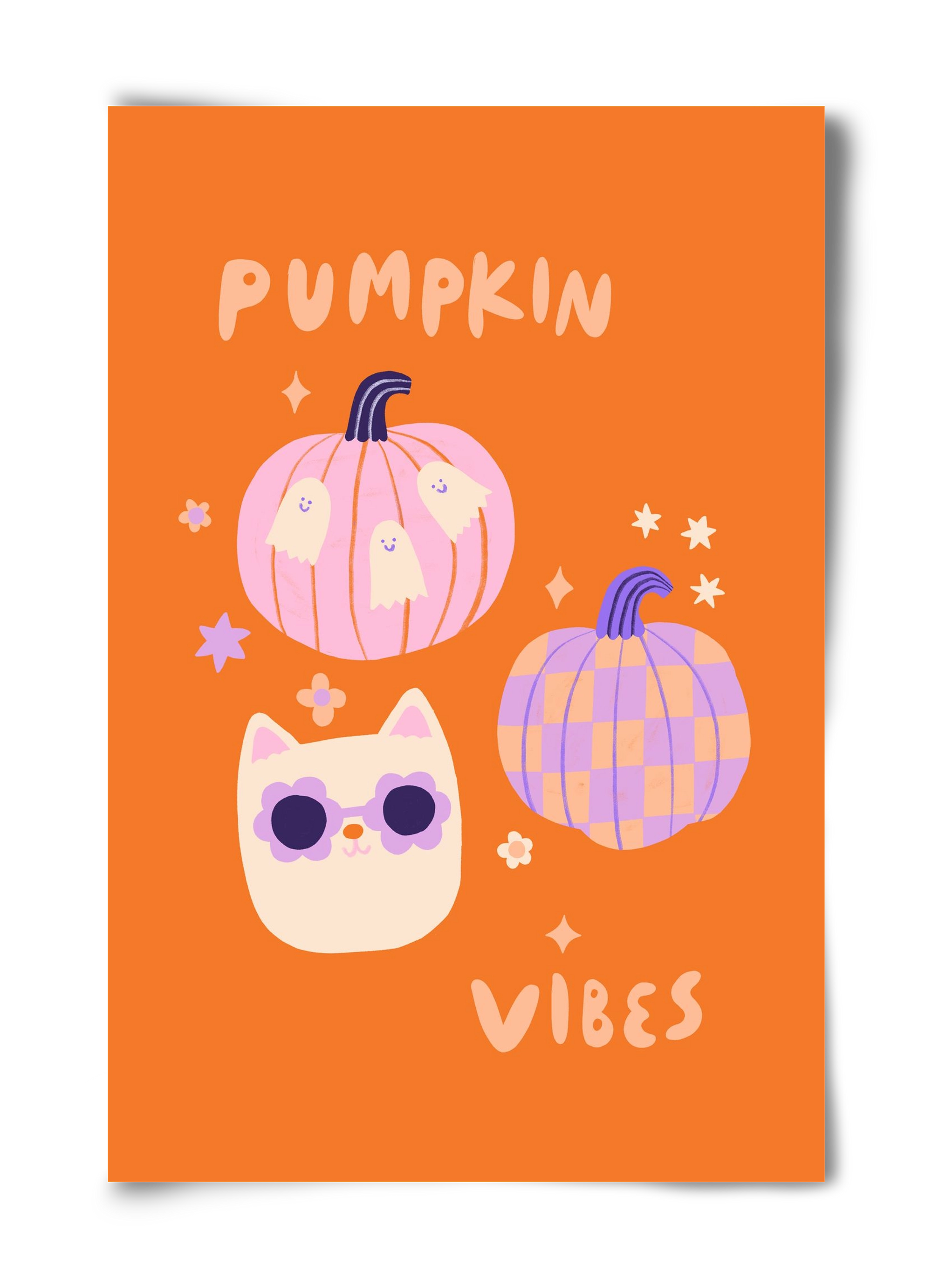 Pumpkin Vibes, 40x60 cm, Keret nélkül