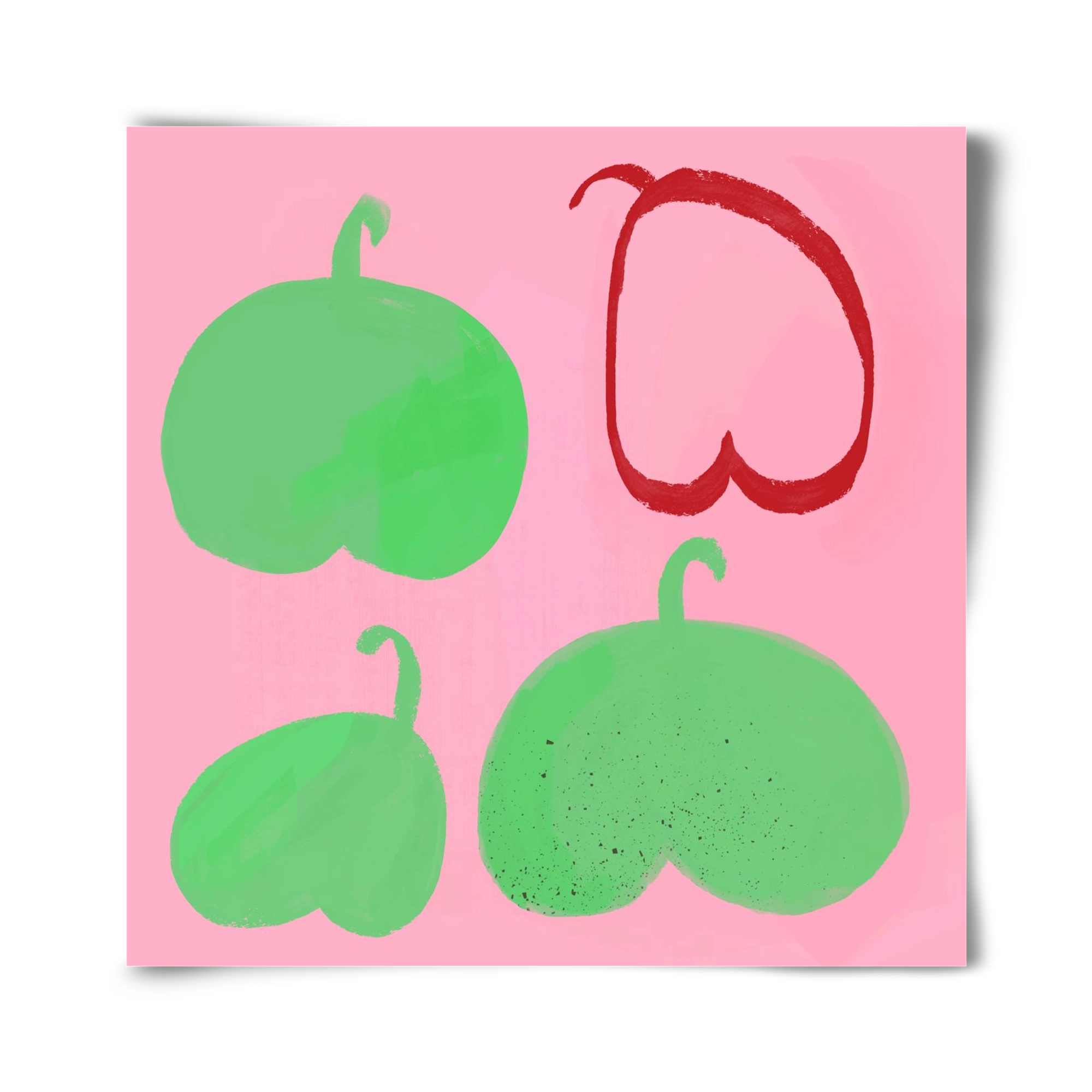 Peras, 40x40 cm, Keret nélkül