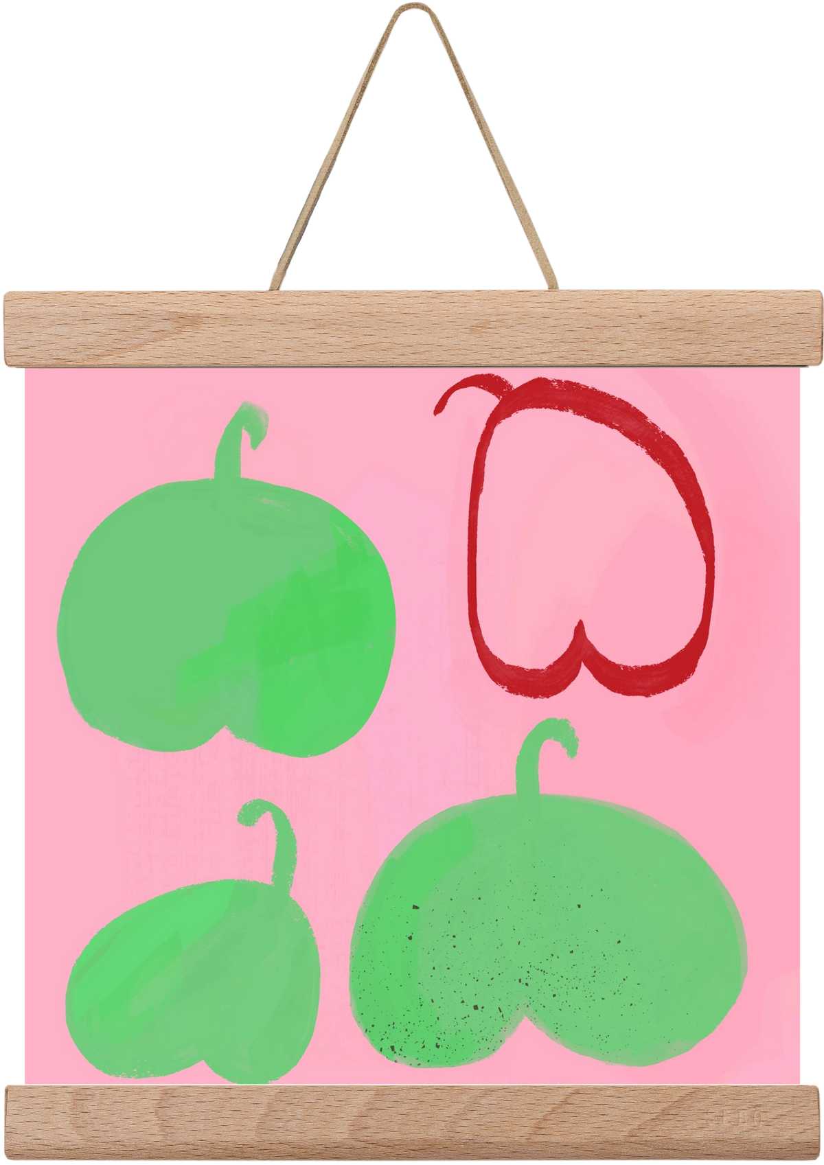 Peras, 20x20 cm (20x20 cm), Tölgy akasztó