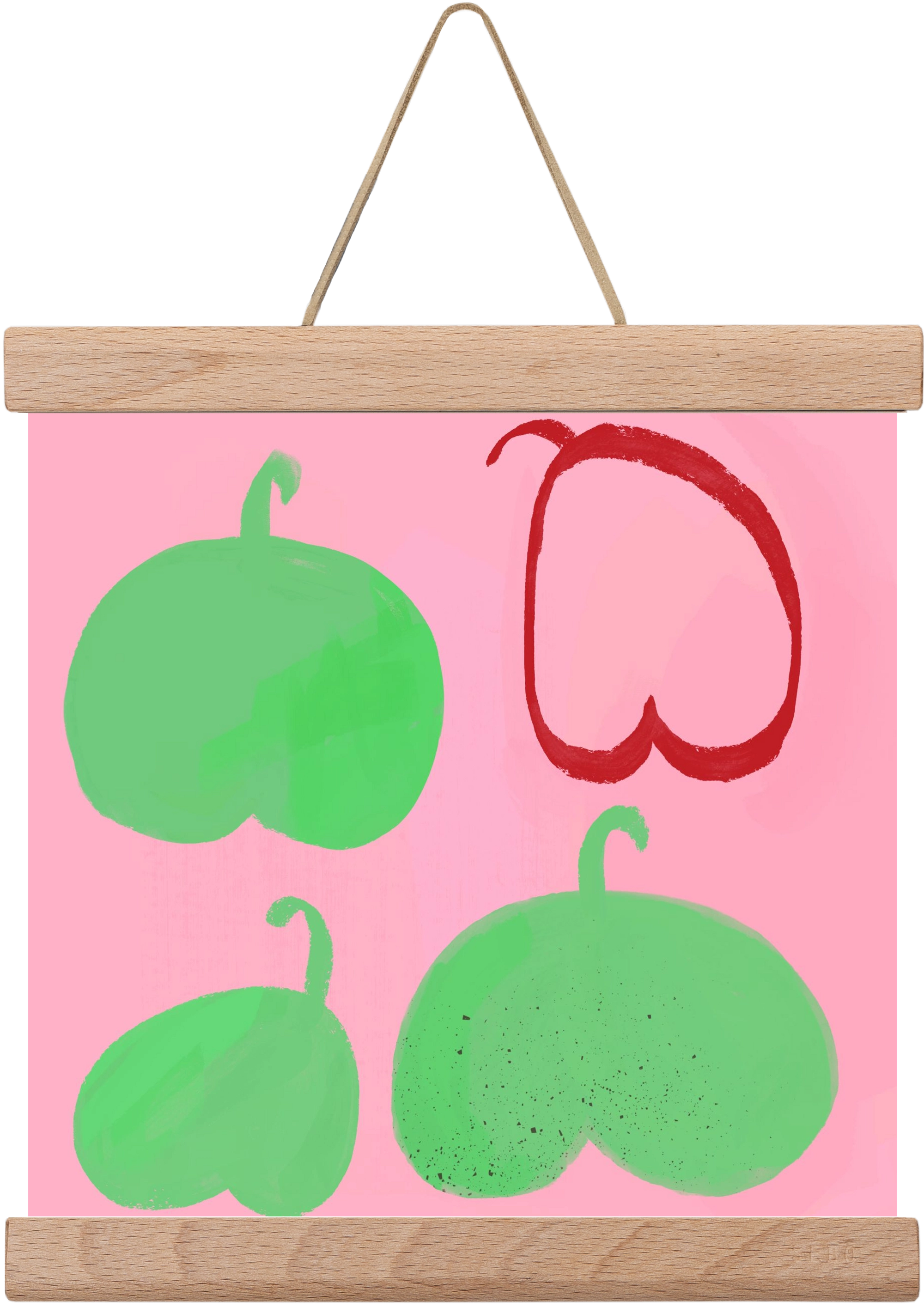 Peras, 20x20 cm (20x20 cm), Tölgy akasztó