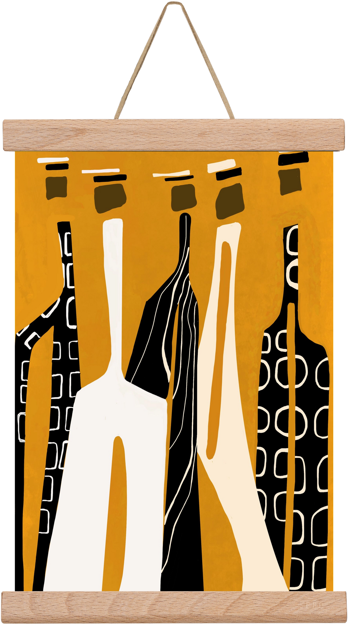 Sahara , 20x30 cm (20x30 cm), Tölgy akasztó