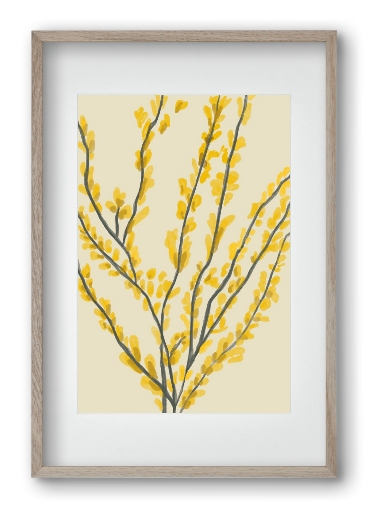 Cadaqués , 40x60 cm (30x45 cm), Tölgy keret, paszpartuval