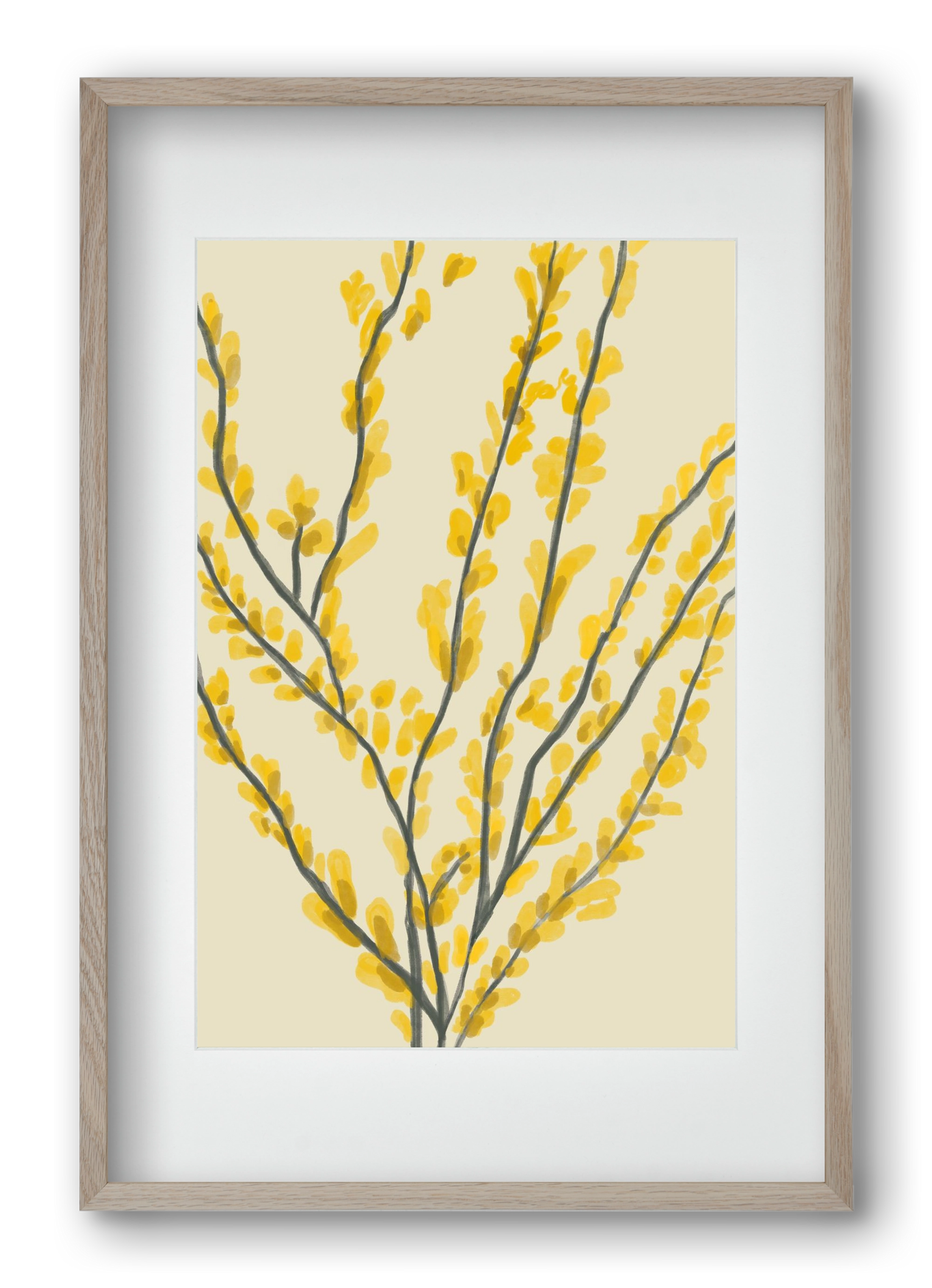 Cadaqués , 40x60 cm (30x45 cm), Tölgy keret, paszpartuval