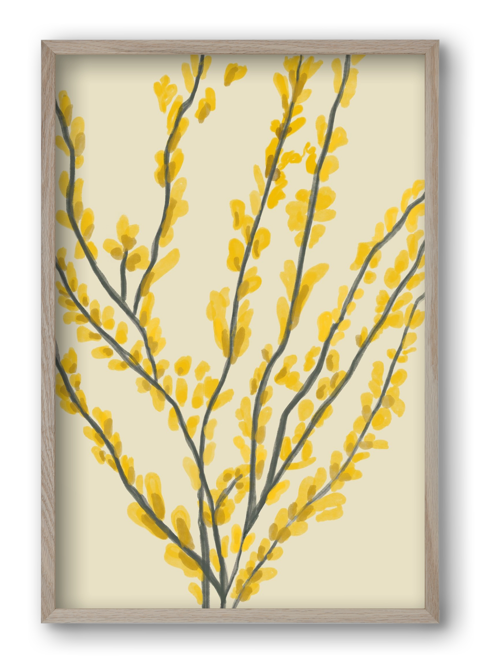 Cadaqués , 40x60 cm (40x60 cm), Tölgy keret