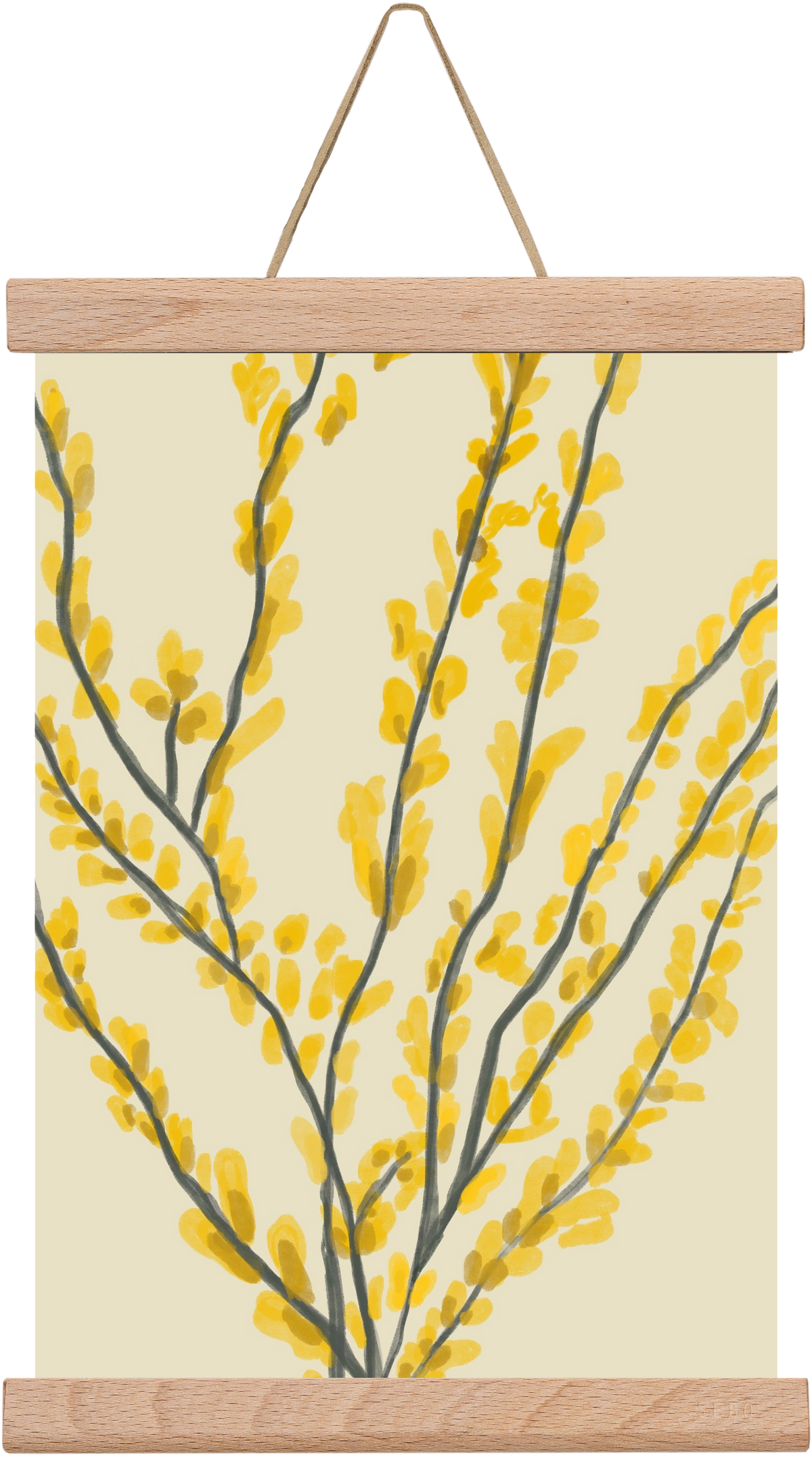 Cadaqués , 20x30 cm (20x30 cm), Tölgy akasztó