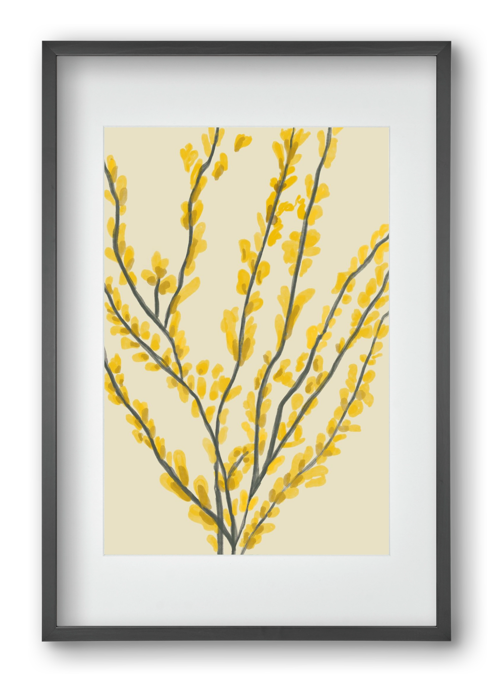 Cadaqués , 40x60 cm (30x45 cm), Fekete keret, paszpartuval