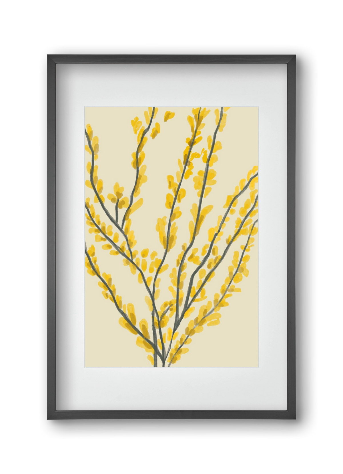 Cadaqués , 30x45 cm (20x30 cm), Fekete keret, paszpartuval