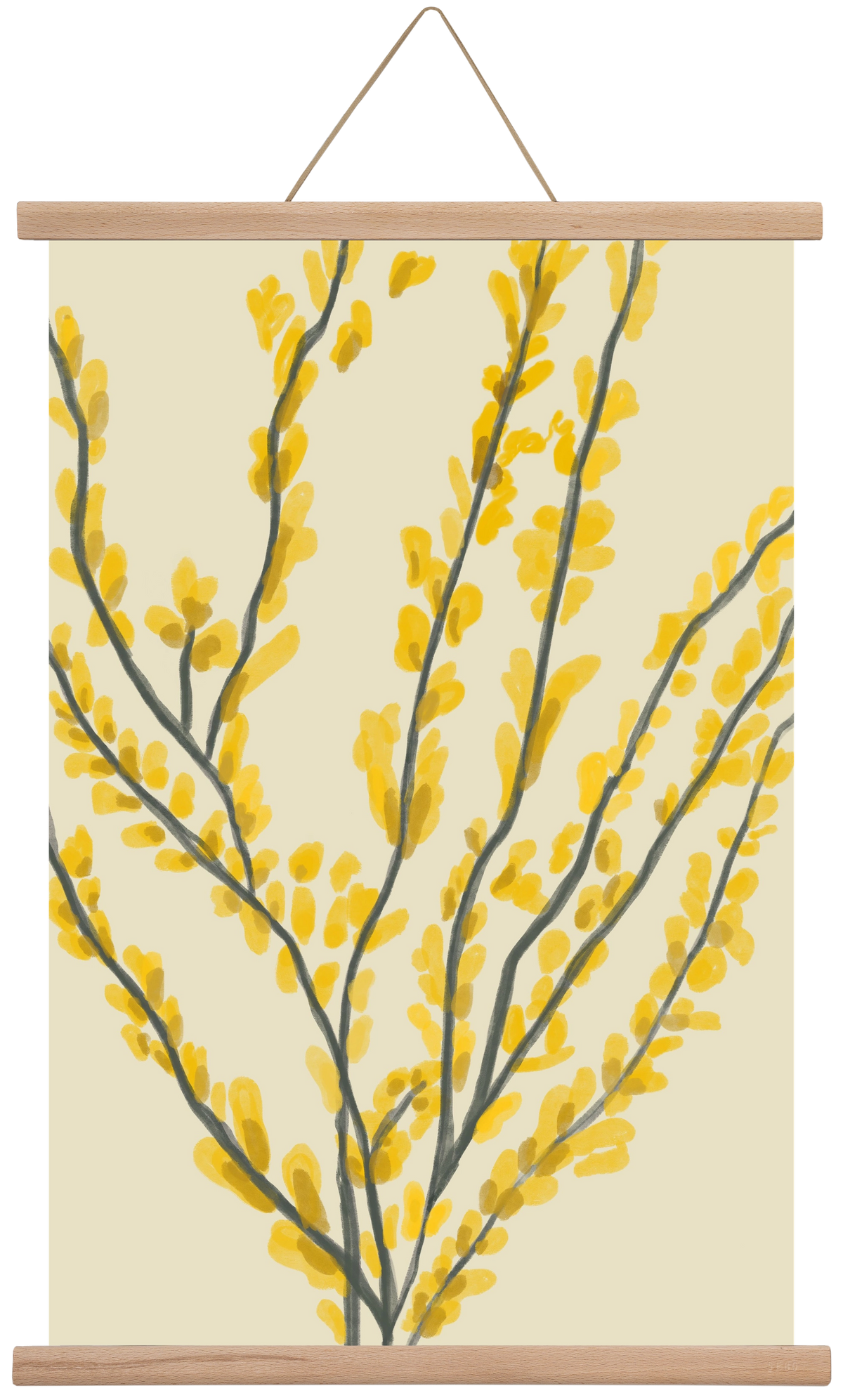 Cadaqués , 40x60 cm (40x60 cm), Tölgy akasztó