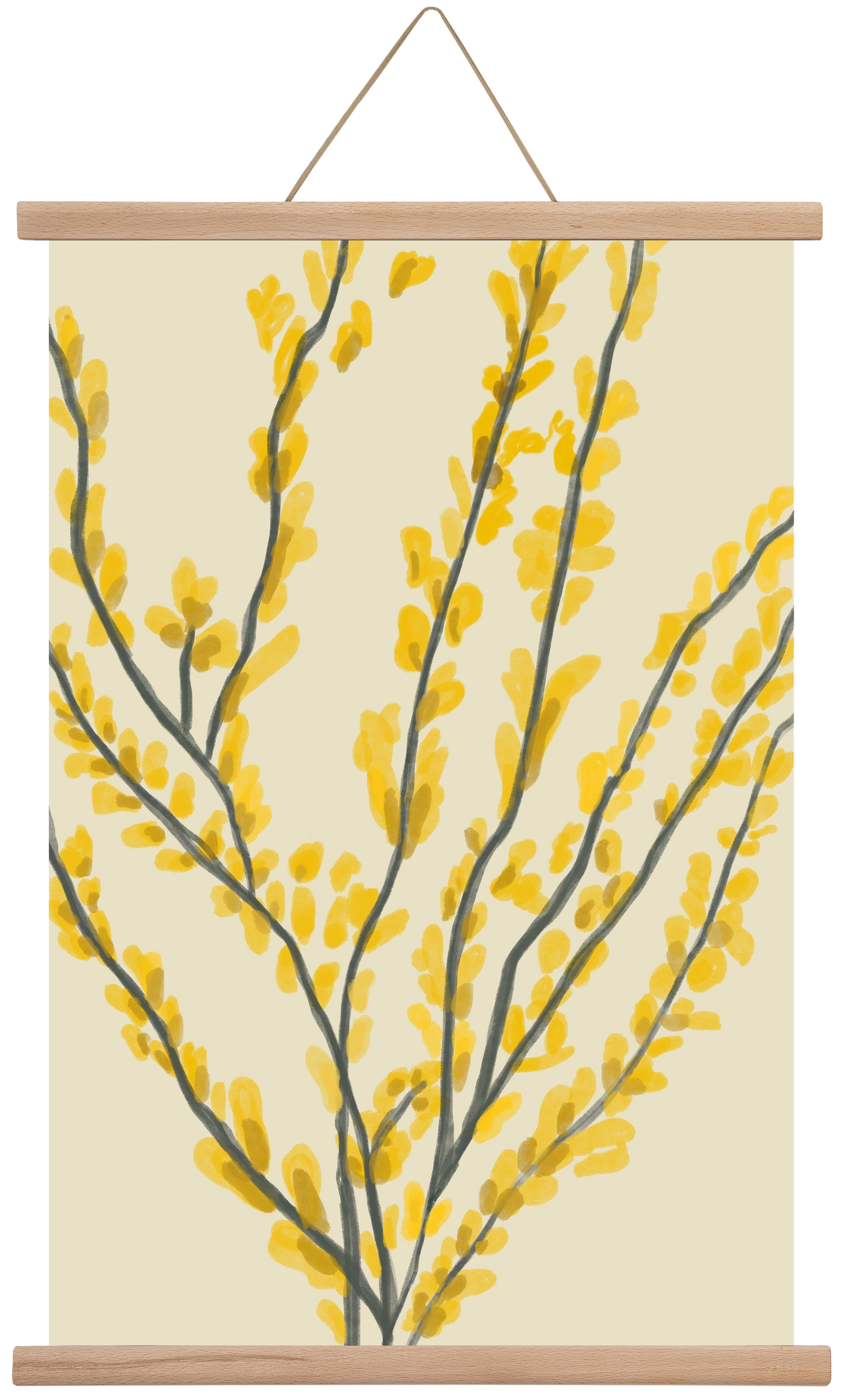 Cadaqués , 40x60 cm (40x60 cm), Tölgy akasztó