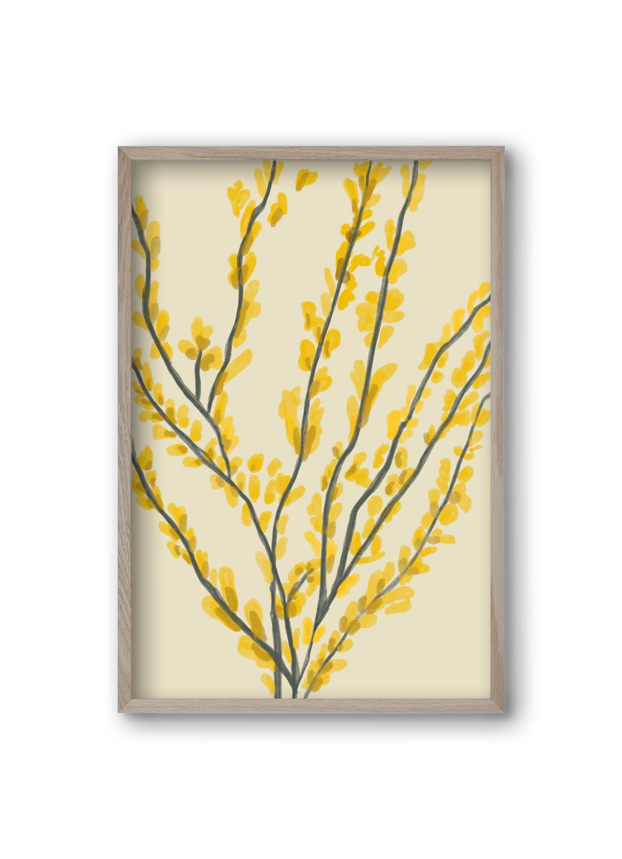 Cadaqués , 20x30 cm (20x30 cm), Tölgy keret