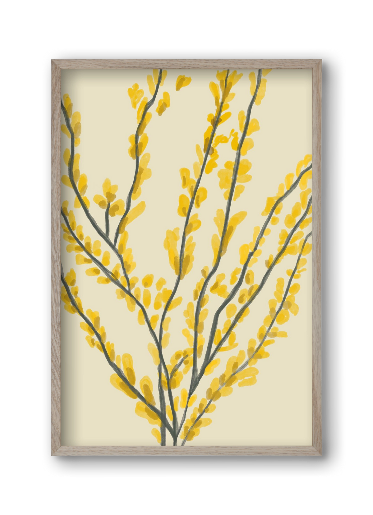 Cadaqués , 30x45 cm (30x45 cm), Tölgy keret