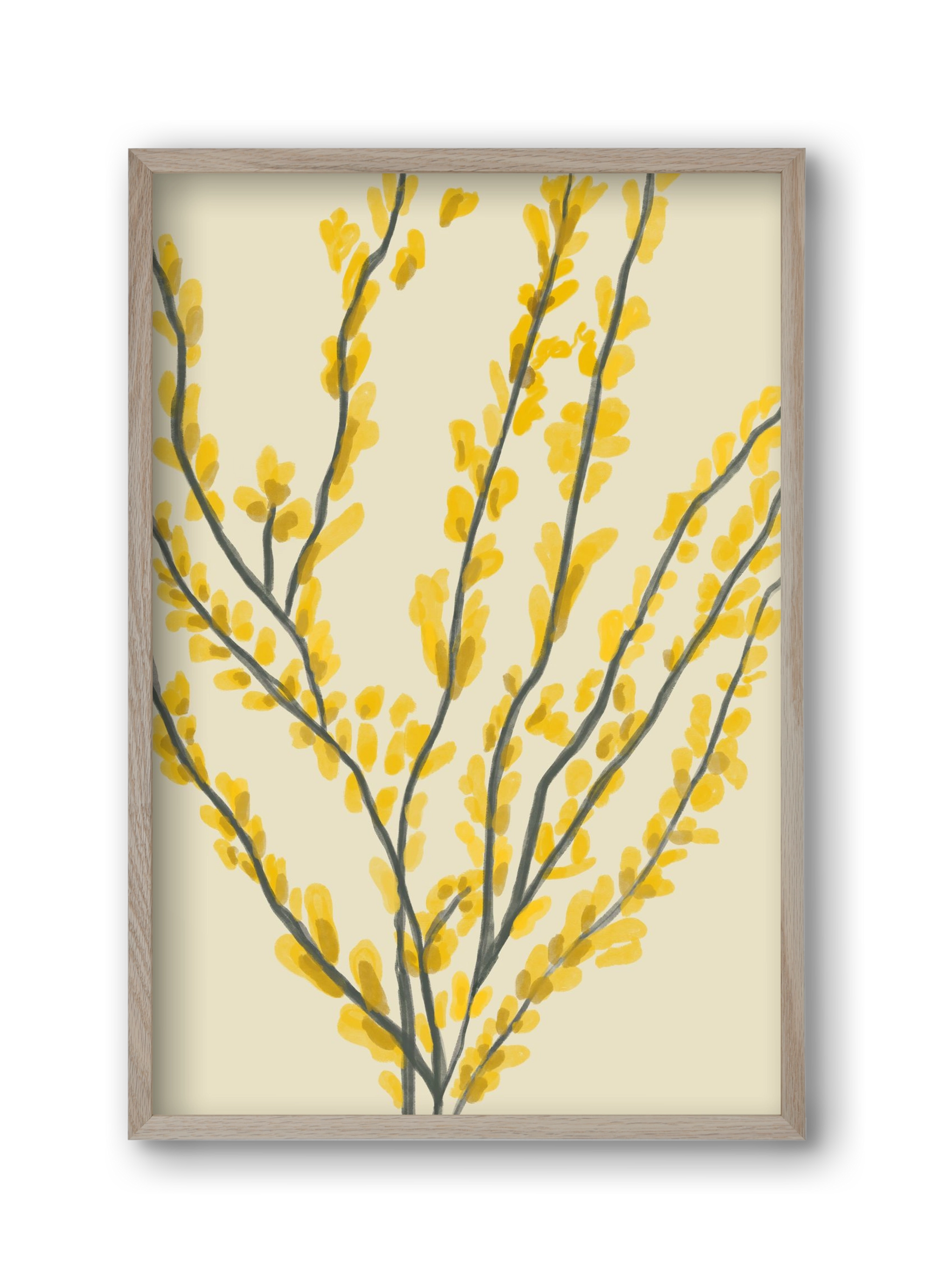 Cadaqués , 30x45 cm (30x45 cm), Tölgy keret