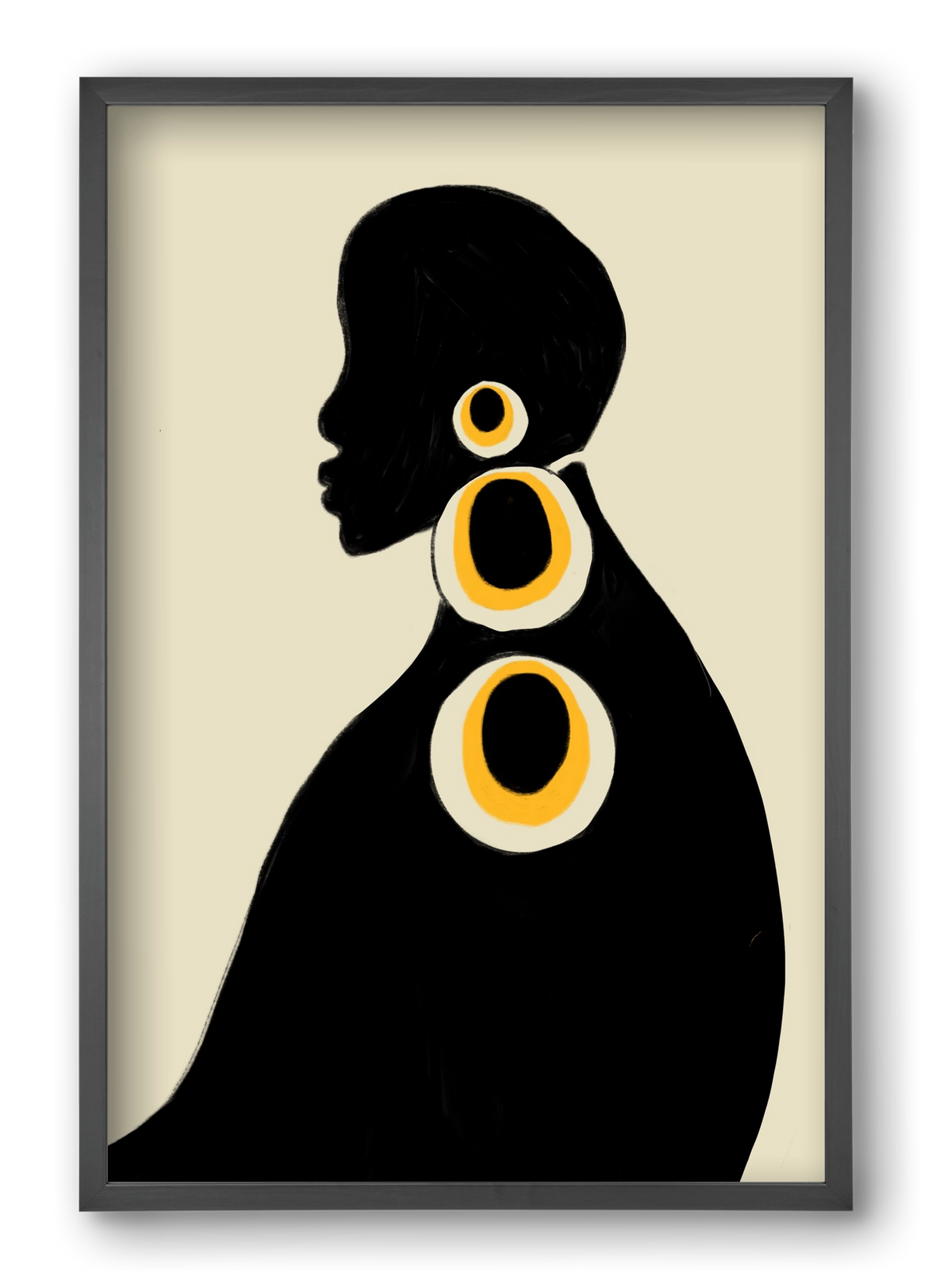 Adé, 40x60 cm (40x60 cm), Fekete keret