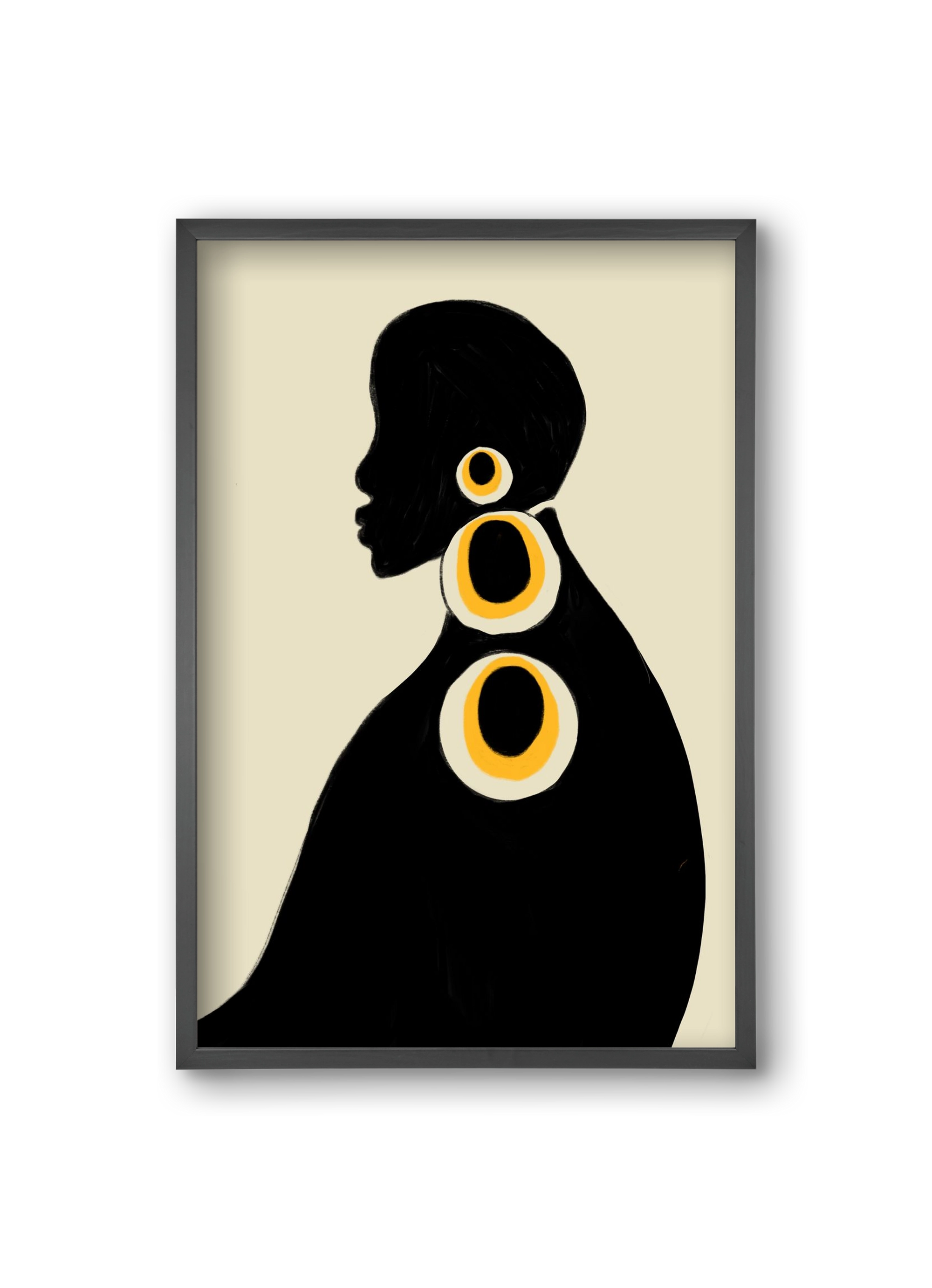 Adé, 20x30 cm (20x30 cm), Fekete keret