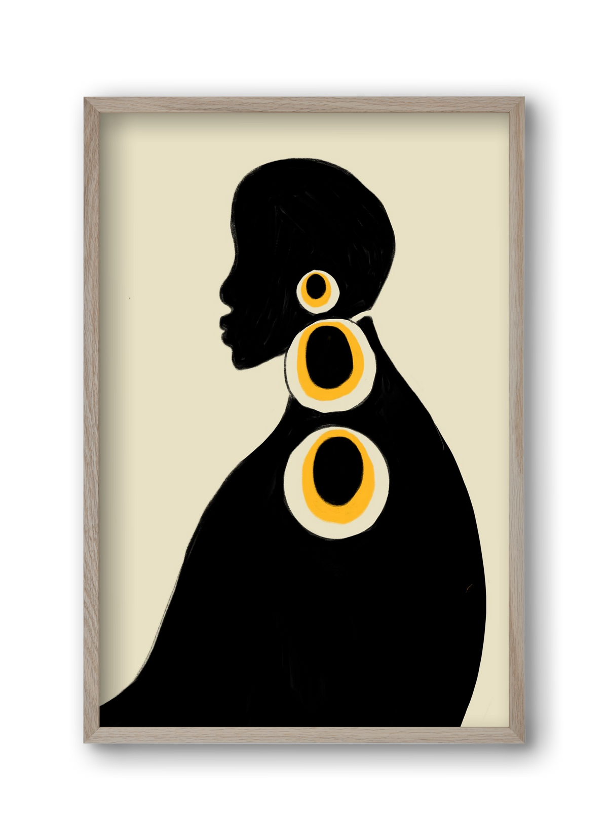 Adé, 30x45 cm (30x45 cm), Tölgy keret