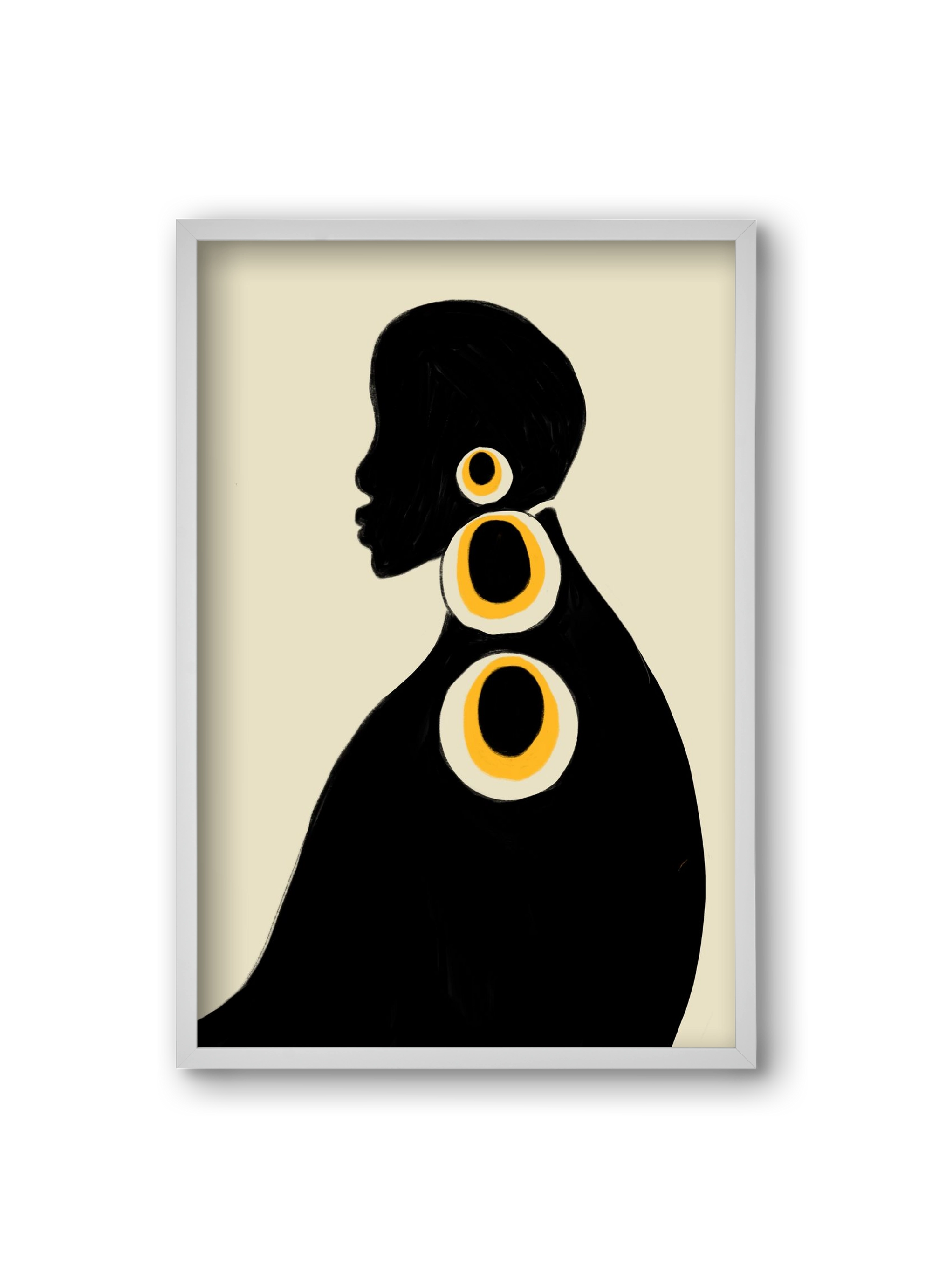 Adé, 20x30 cm (20x30 cm), Fehér keret