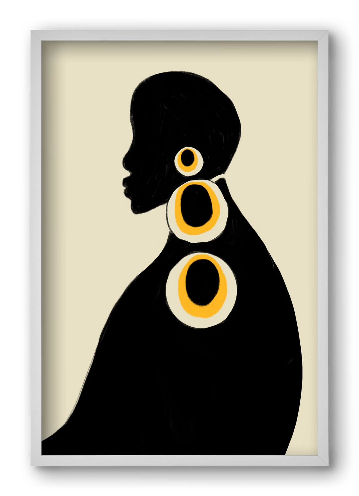 Adé, 40x60 cm (40x60 cm), Fehér keret