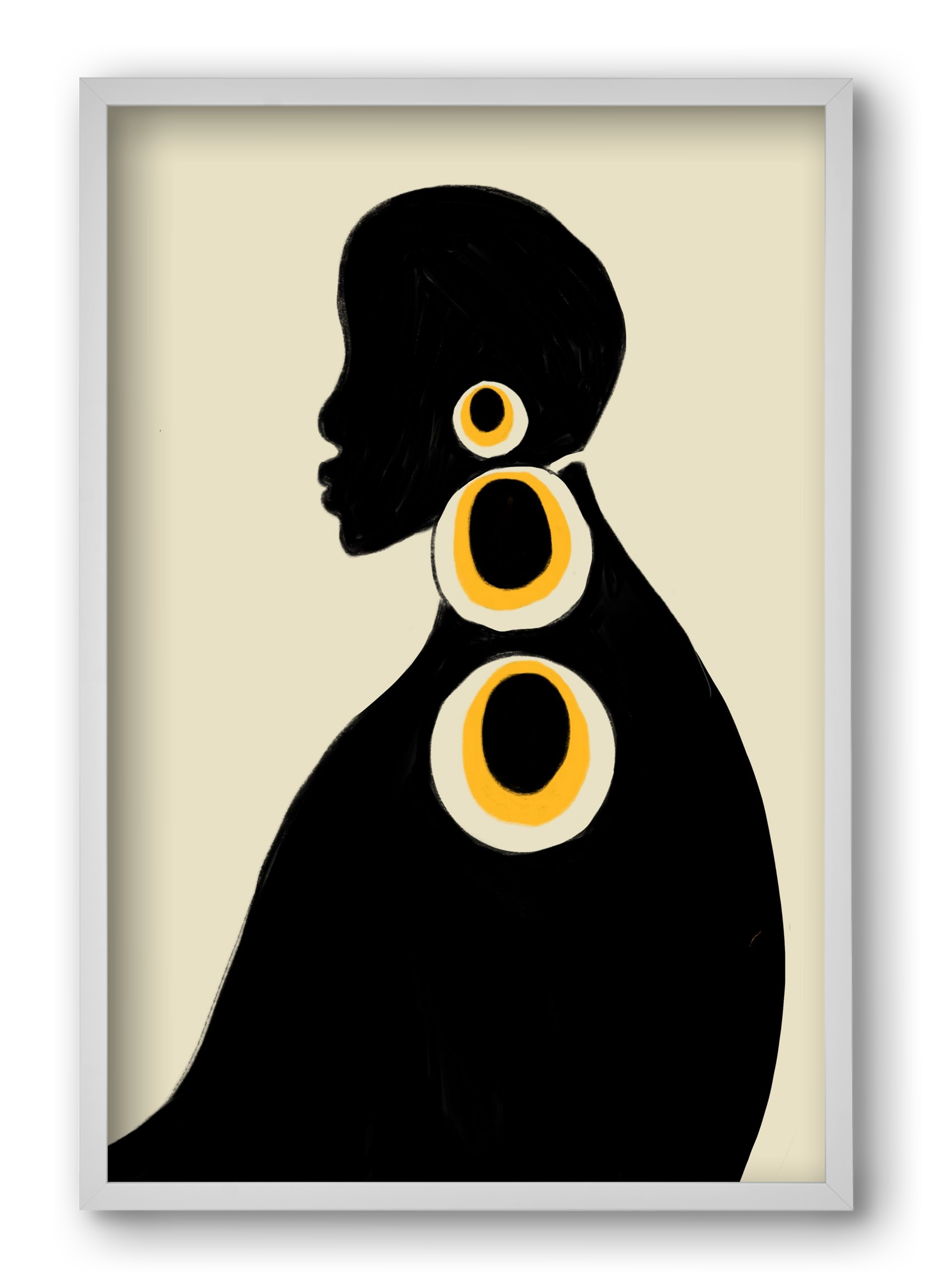 Adé, 40x60 cm (40x60 cm), Fehér keret