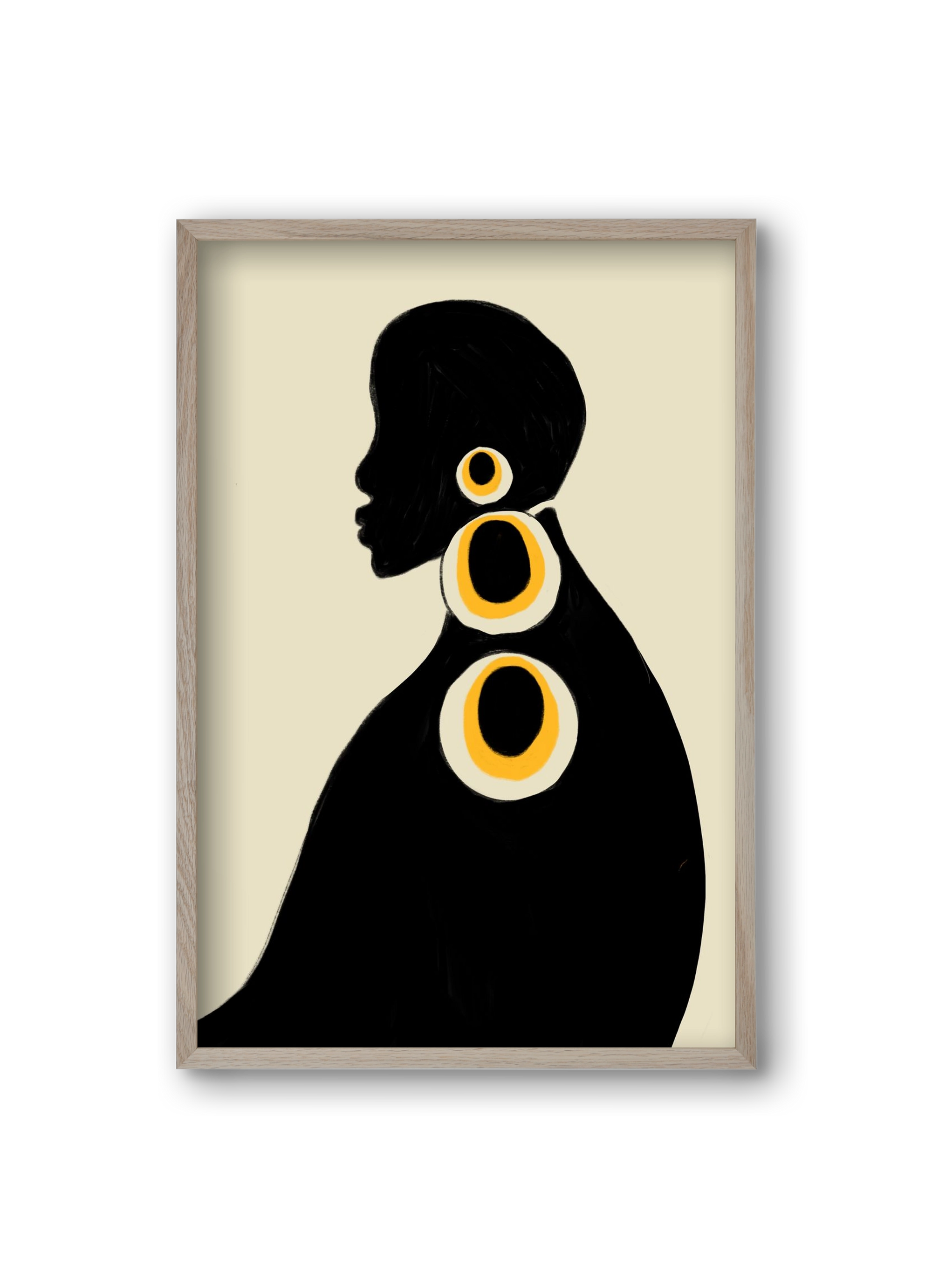 Adé, 20x30 cm (20x30 cm), Tölgy keret