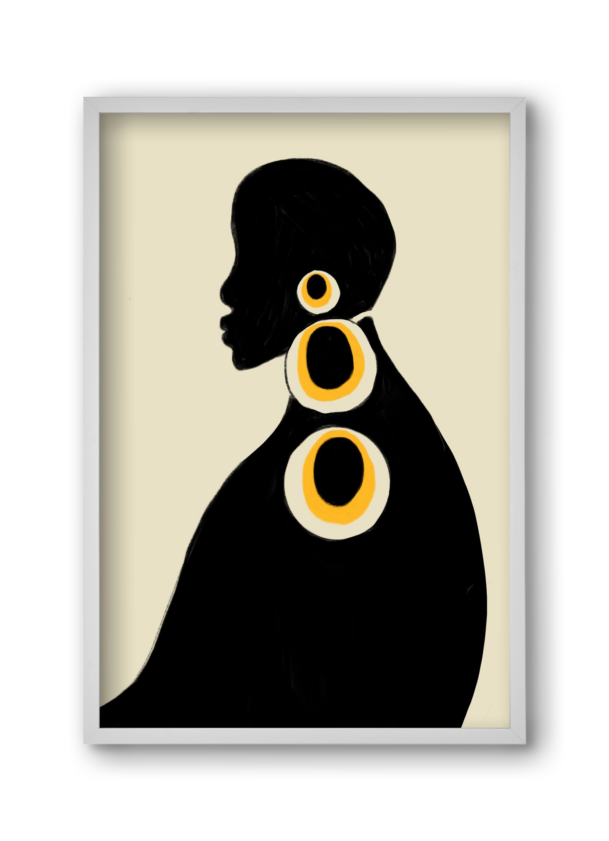 Adé, 30x45 cm (30x45 cm), Fehér keret