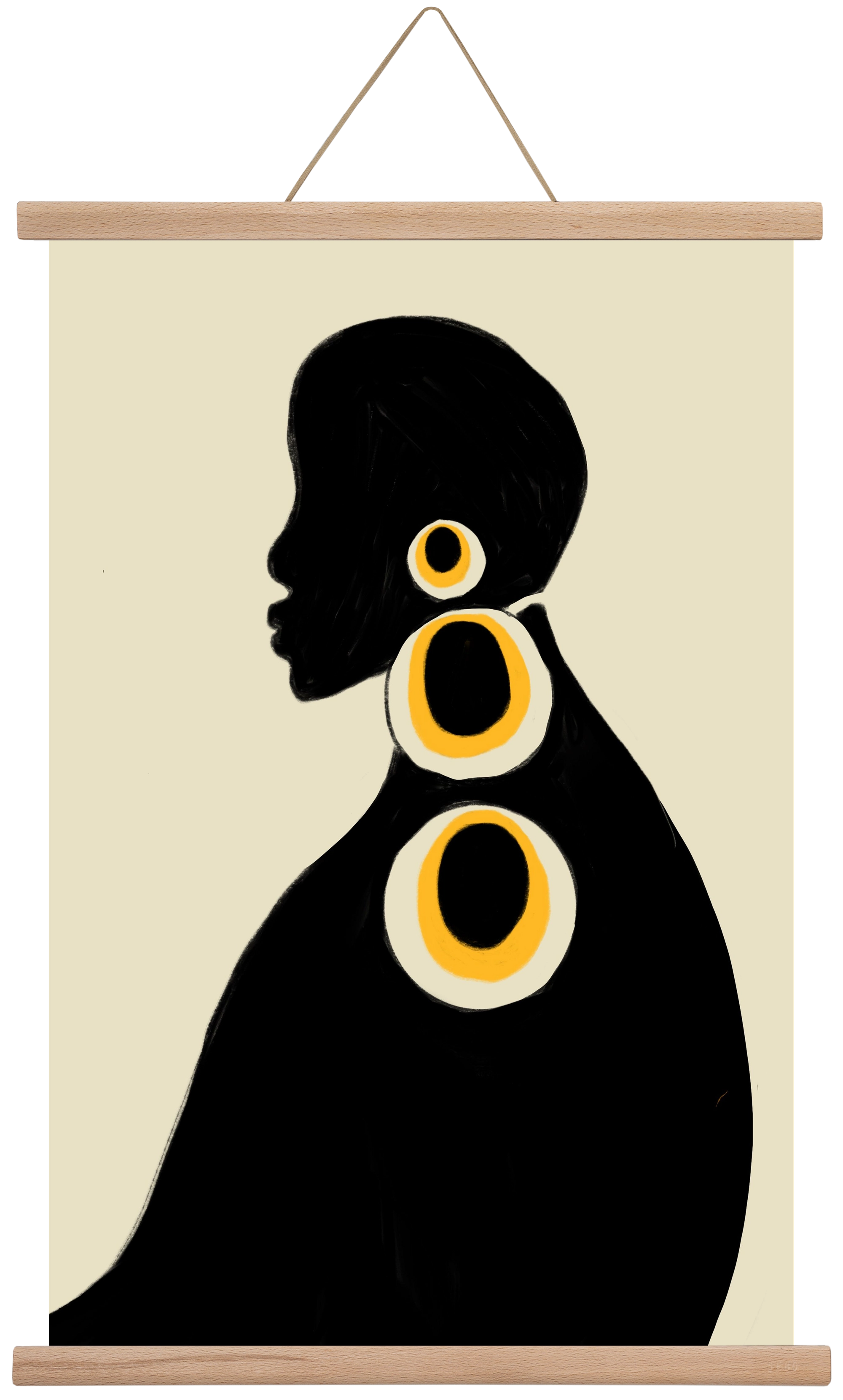 Adé, 40x60 cm (40x60 cm), Tölgy akasztó