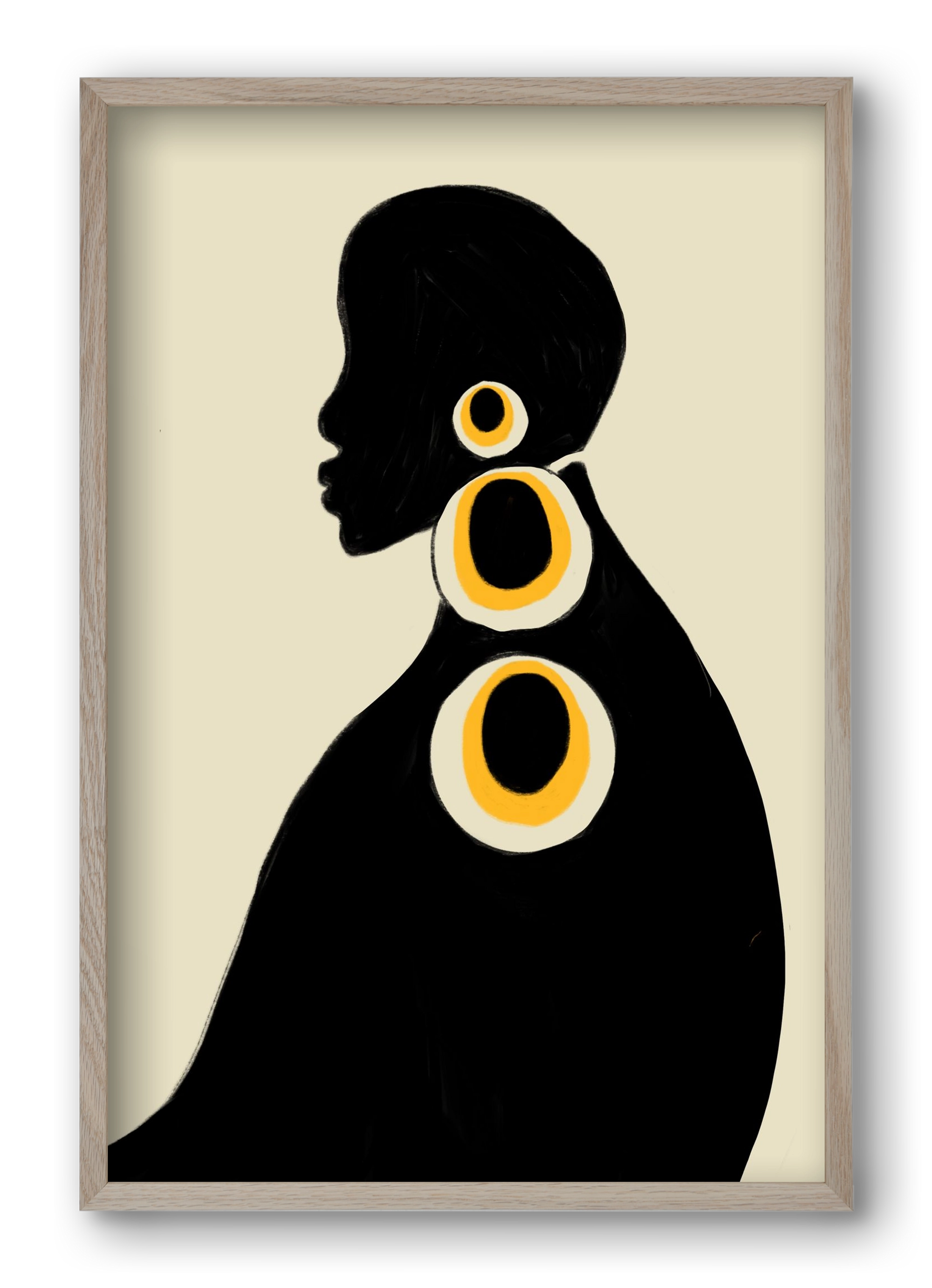 Adé, 40x60 cm (40x60 cm), Tölgy keret