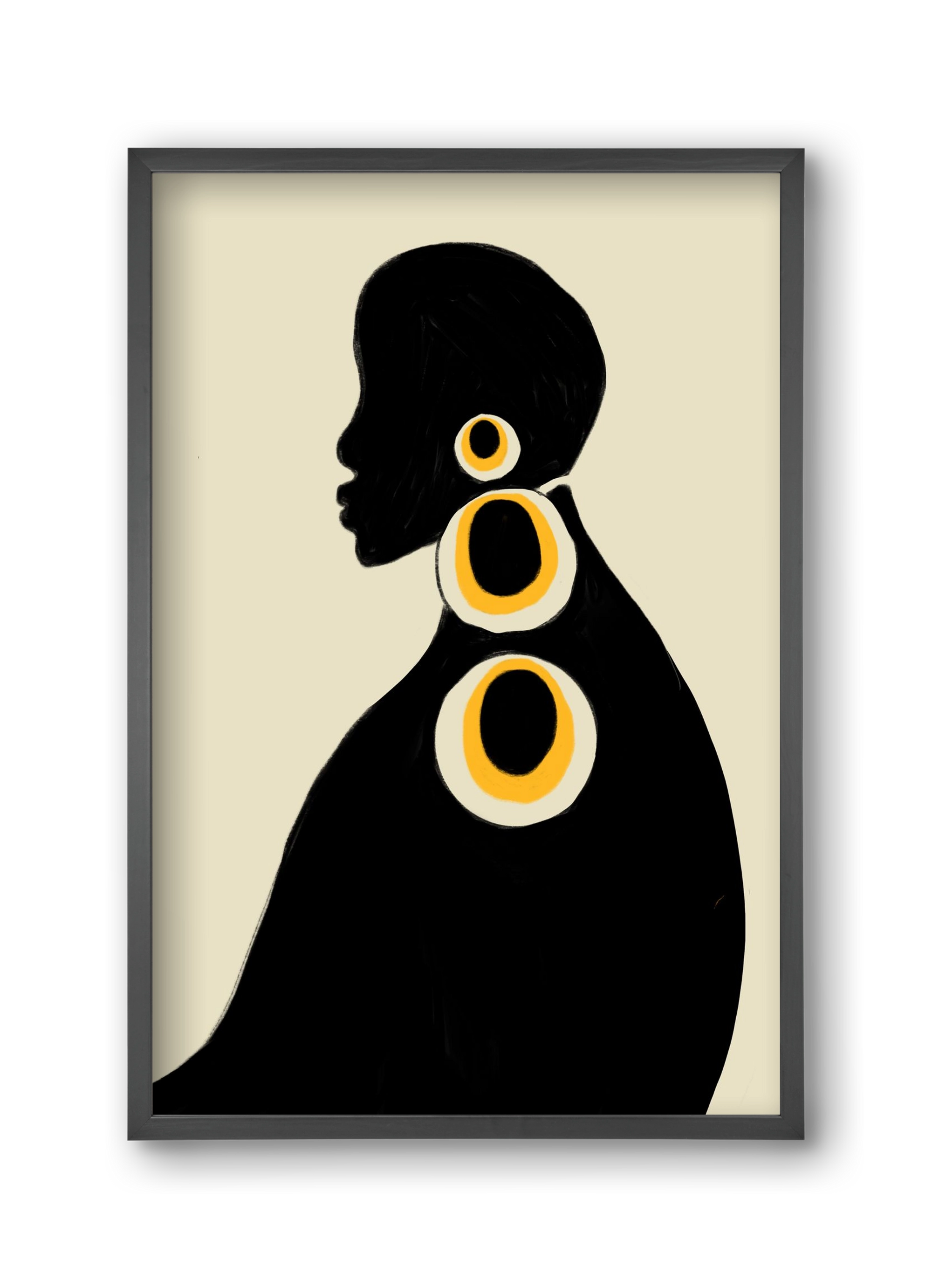 Adé, 30x45 cm (30x45 cm), Fekete keret