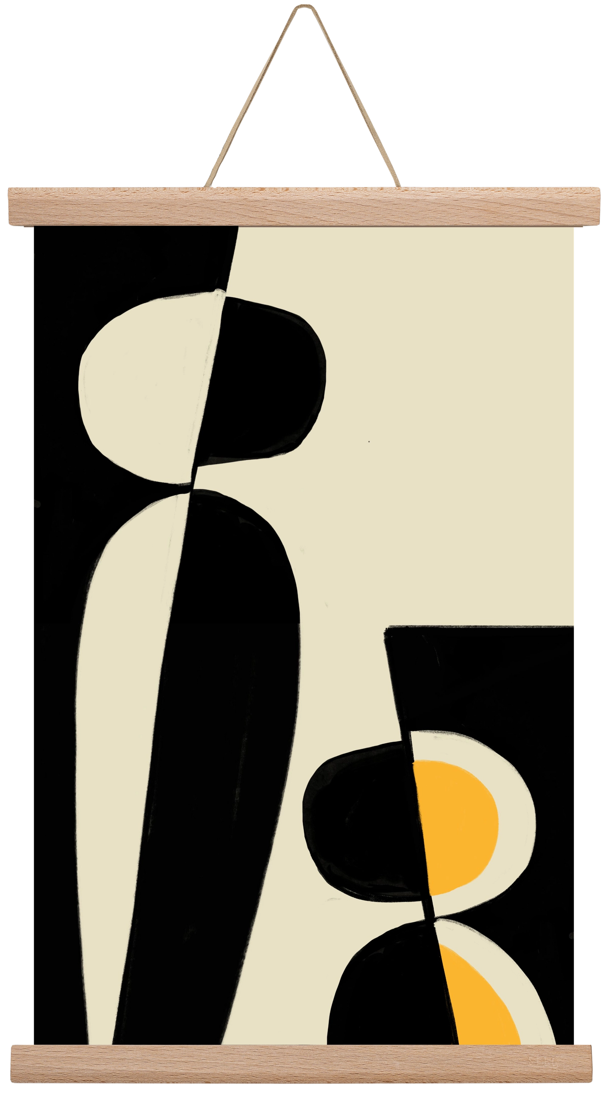 Cala , 30x45 cm (30x45 cm), Tölgy akasztó