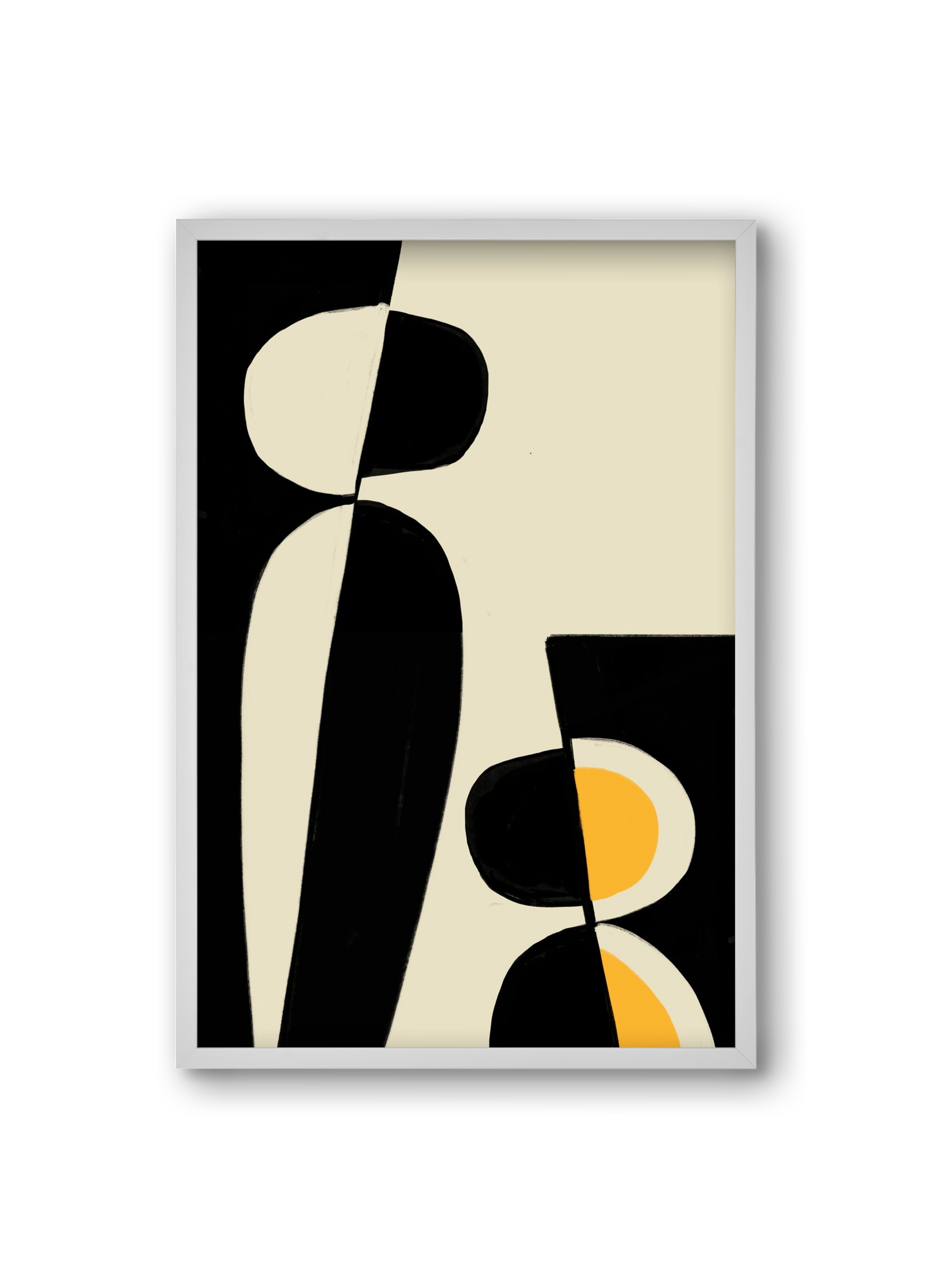 Cala , 20x30 cm (20x30 cm), Fehér keret