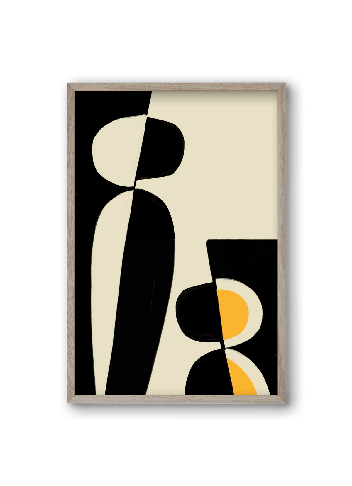 Cala , 20x30 cm (20x30 cm), Tölgy keret