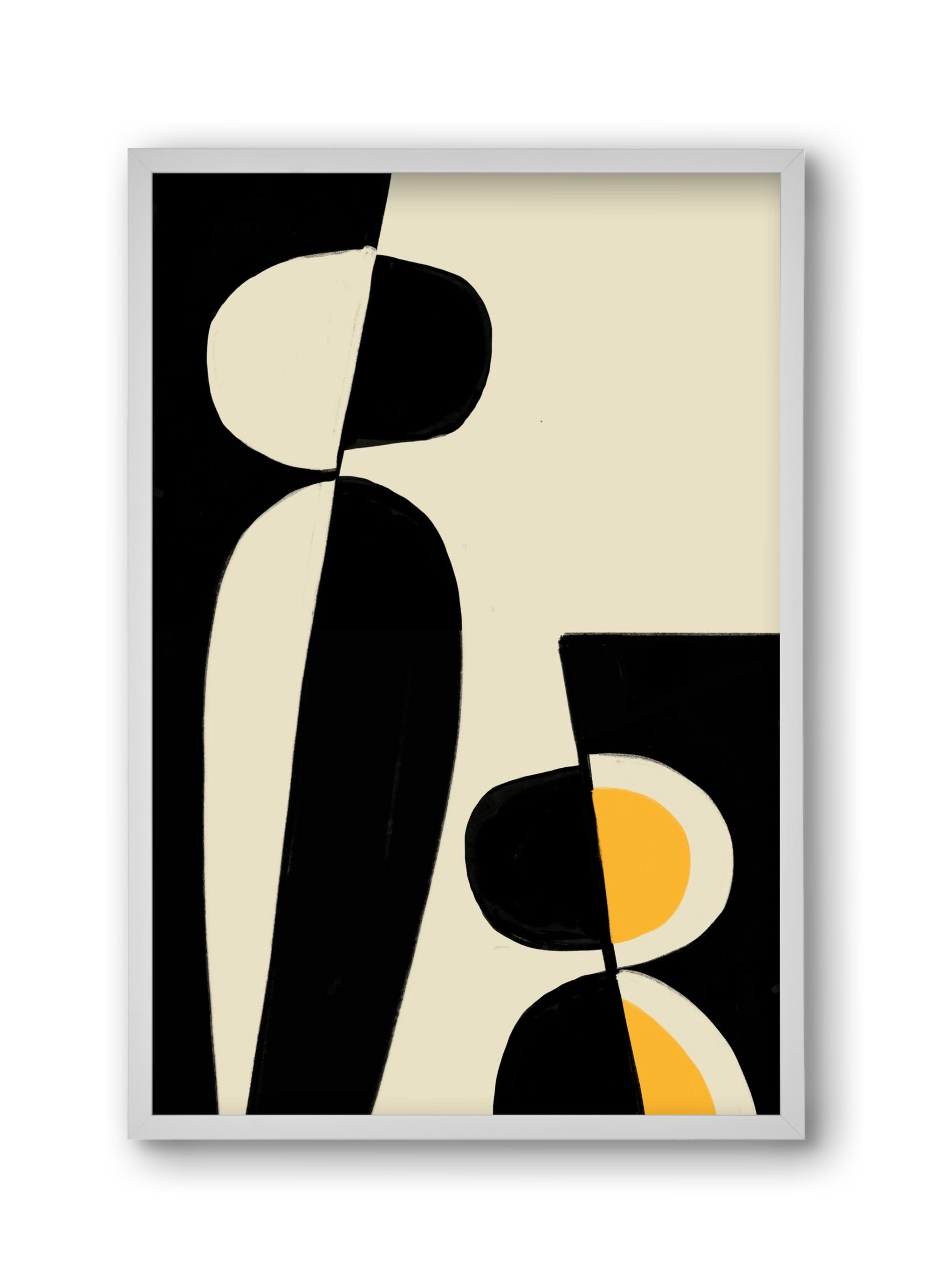 Cala , 30x45 cm (30x45 cm), Fehér keret