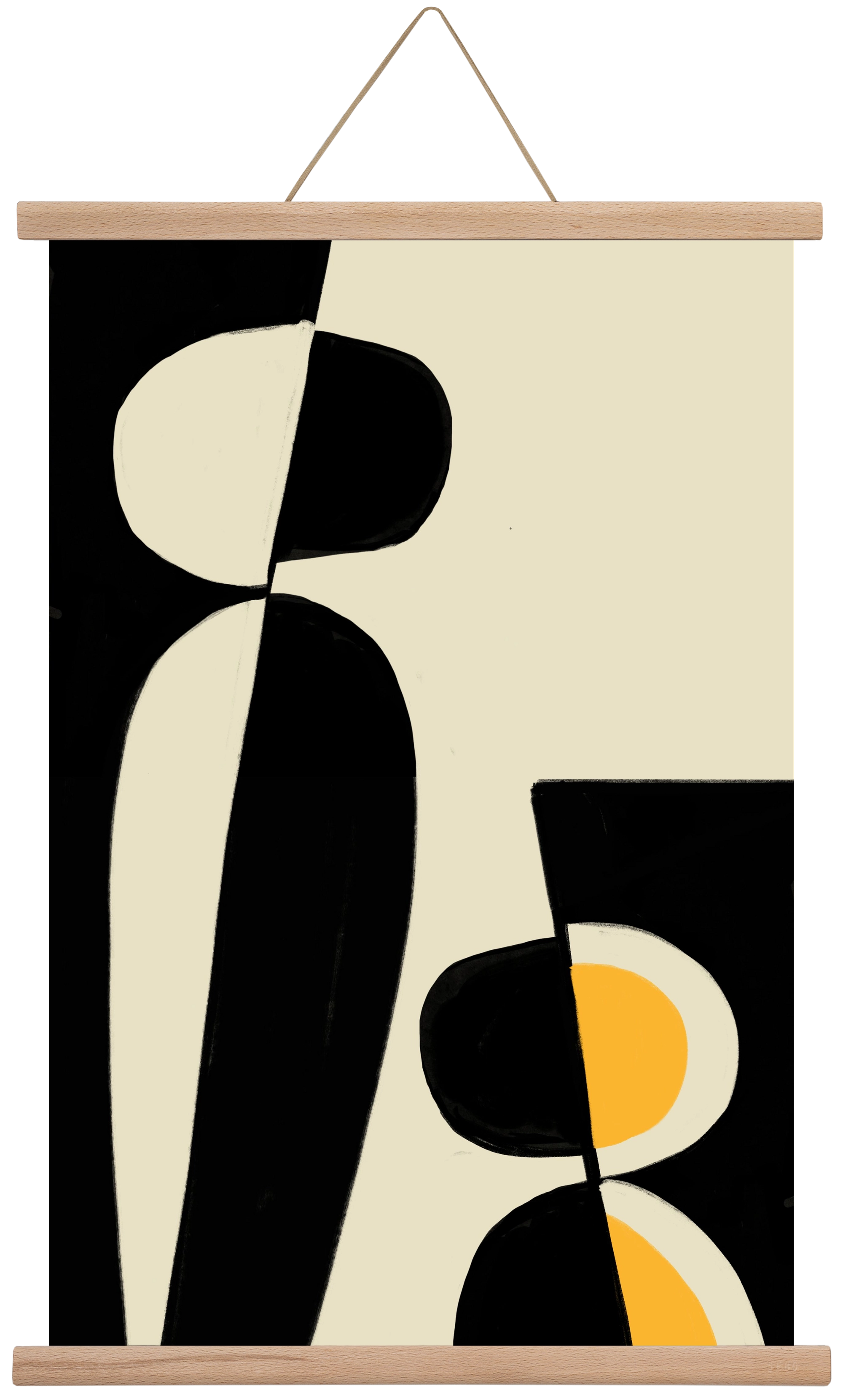 Cala , 40x60 cm (40x60 cm), Tölgy akasztó