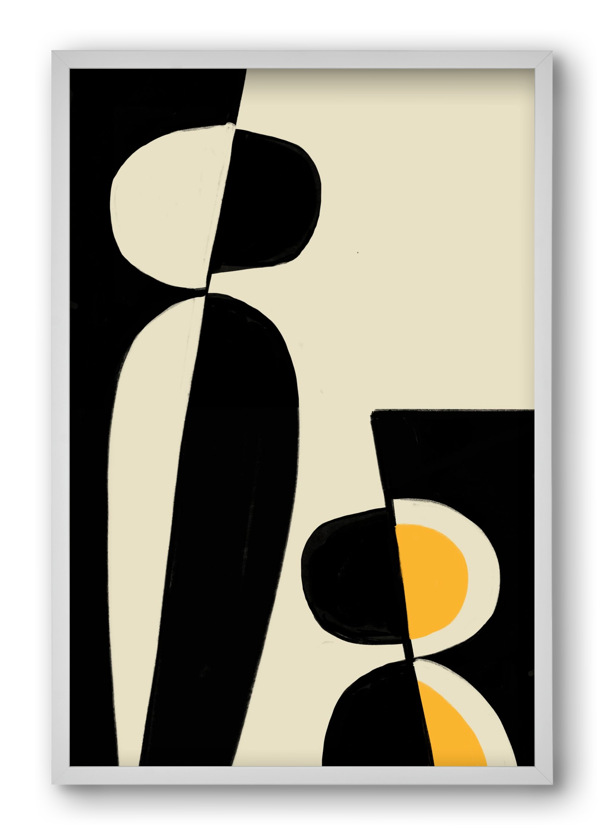 Cala , 40x60 cm (40x60 cm), Fehér keret