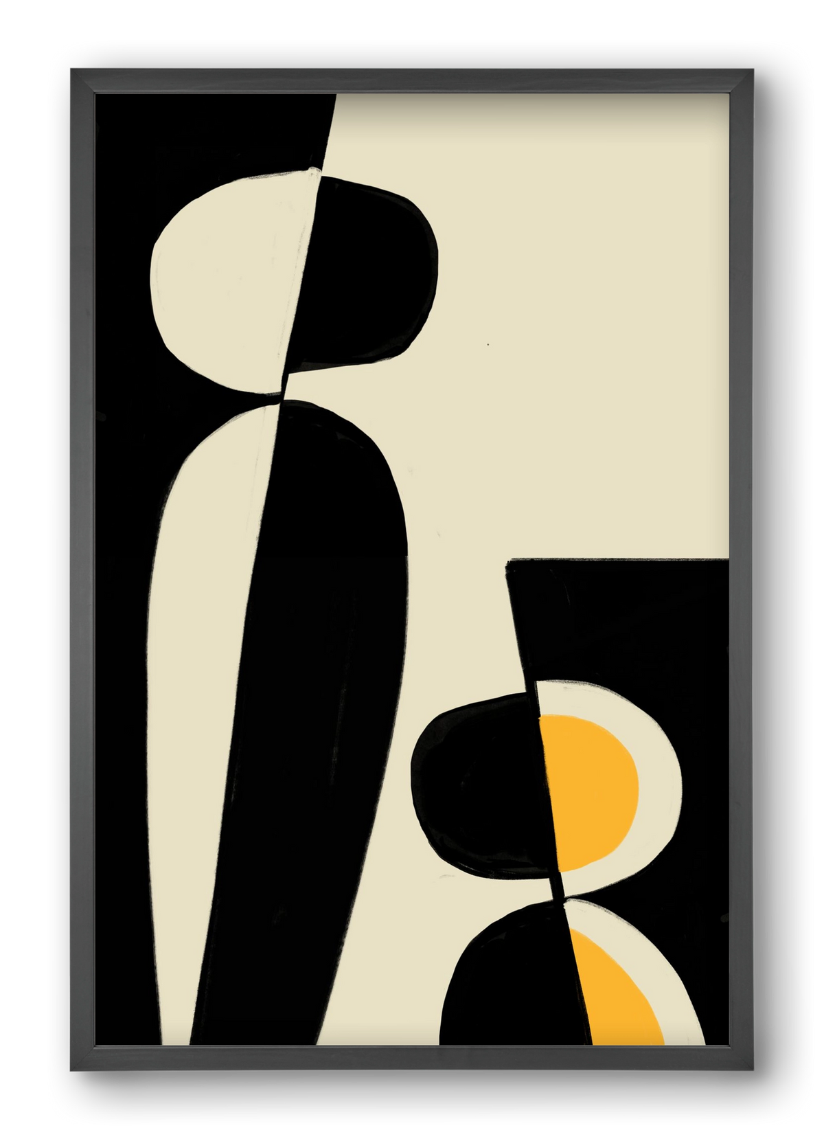 Cala , 40x60 cm (40x60 cm), Fekete keret