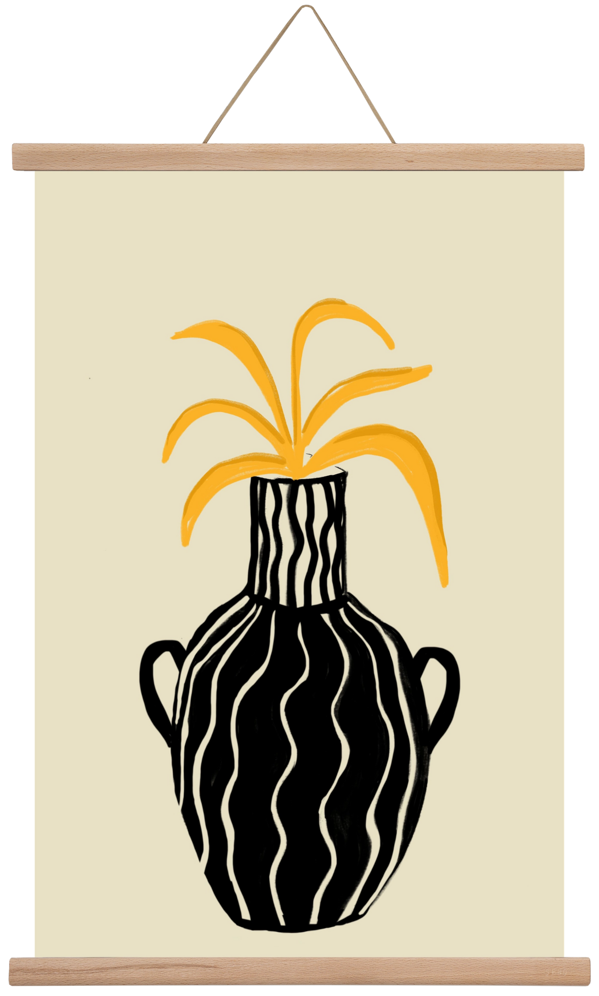 Amphore , 40x60 cm (40x60 cm), Tölgy akasztó