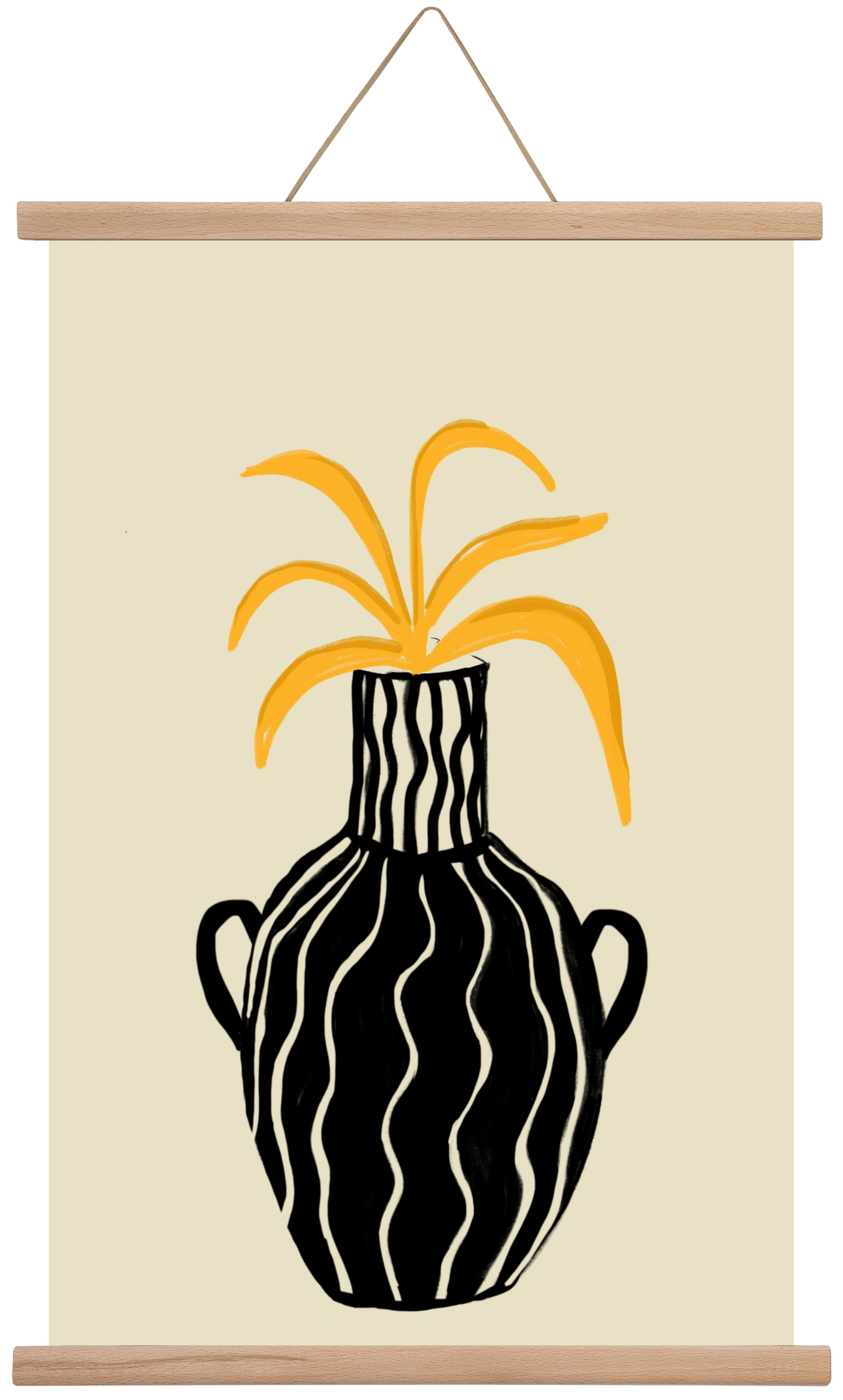 Amphore , 40x60 cm (40x60 cm), Tölgy akasztó