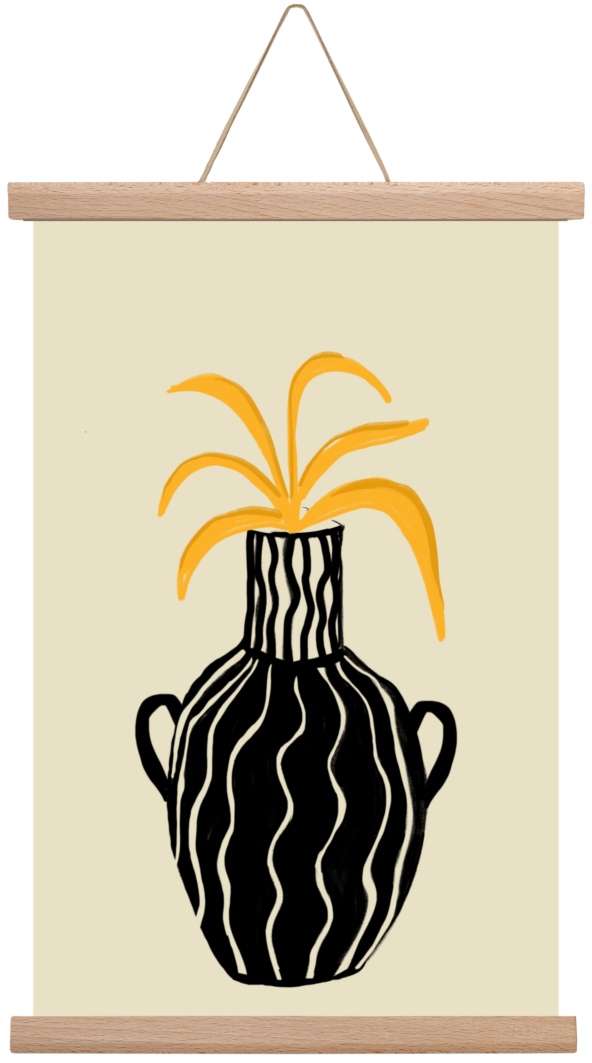 Amphore , 30x45 cm (30x45 cm), Tölgy akasztó