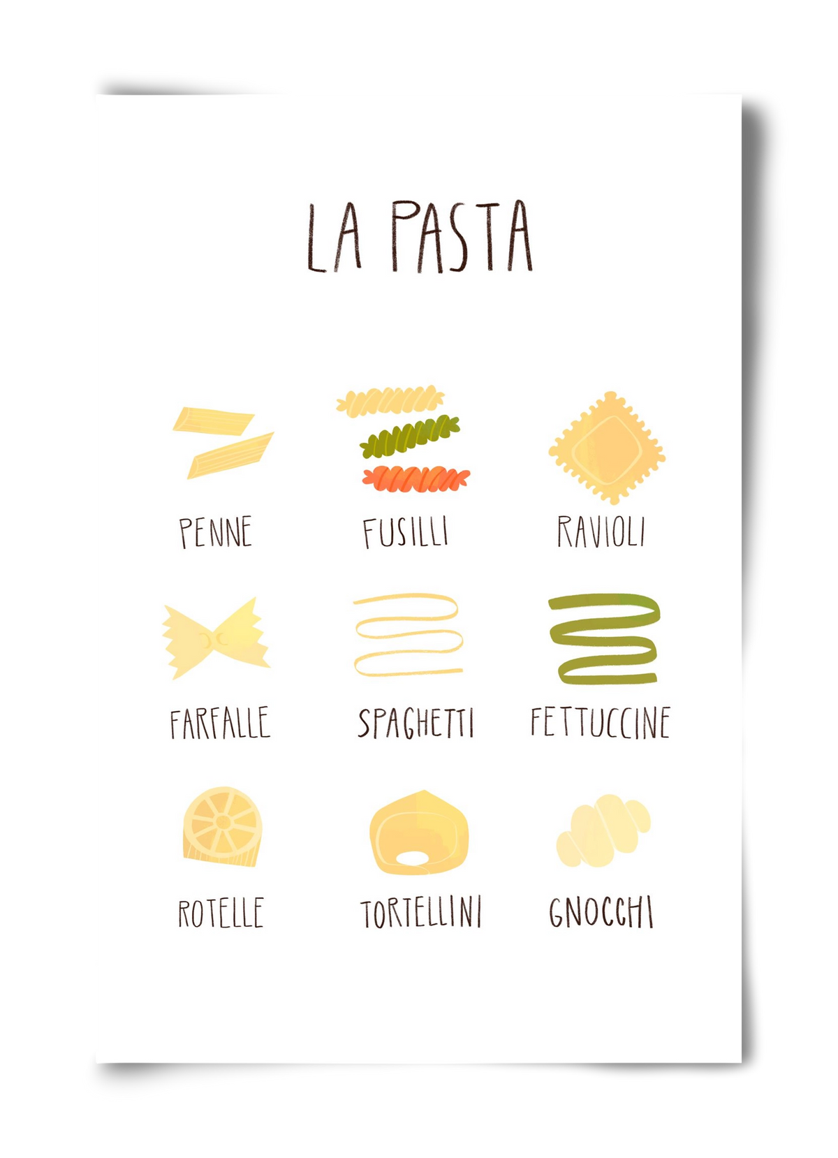La Pasta, 40x60 cm, Keret nélkül