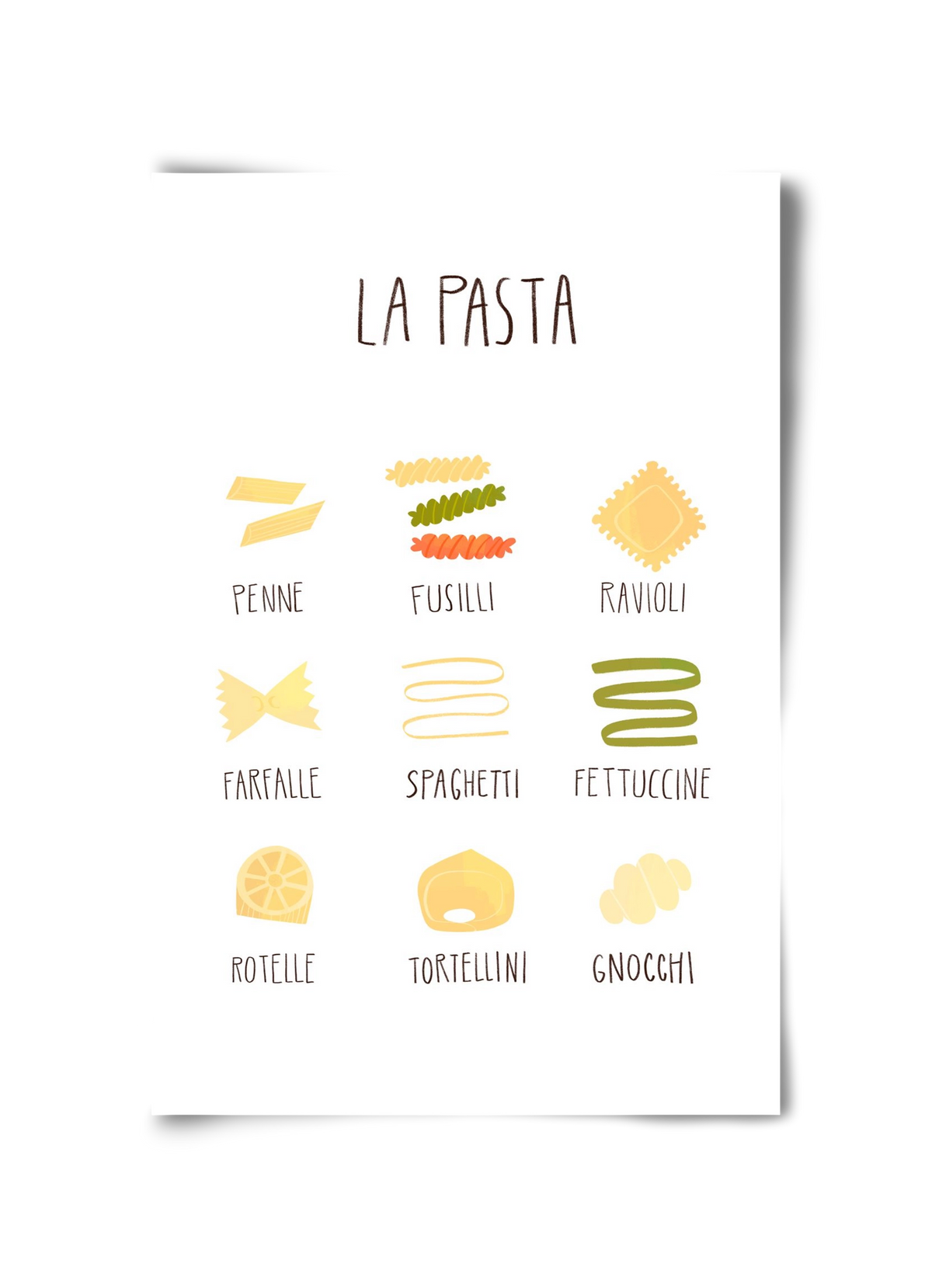 La Pasta, 30x45 cm, Keret nélkül