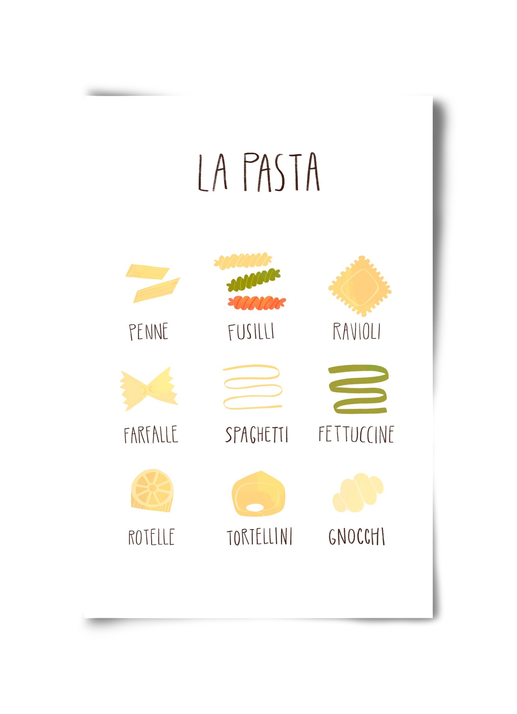 La Pasta, 30x45 cm, Keret nélkül