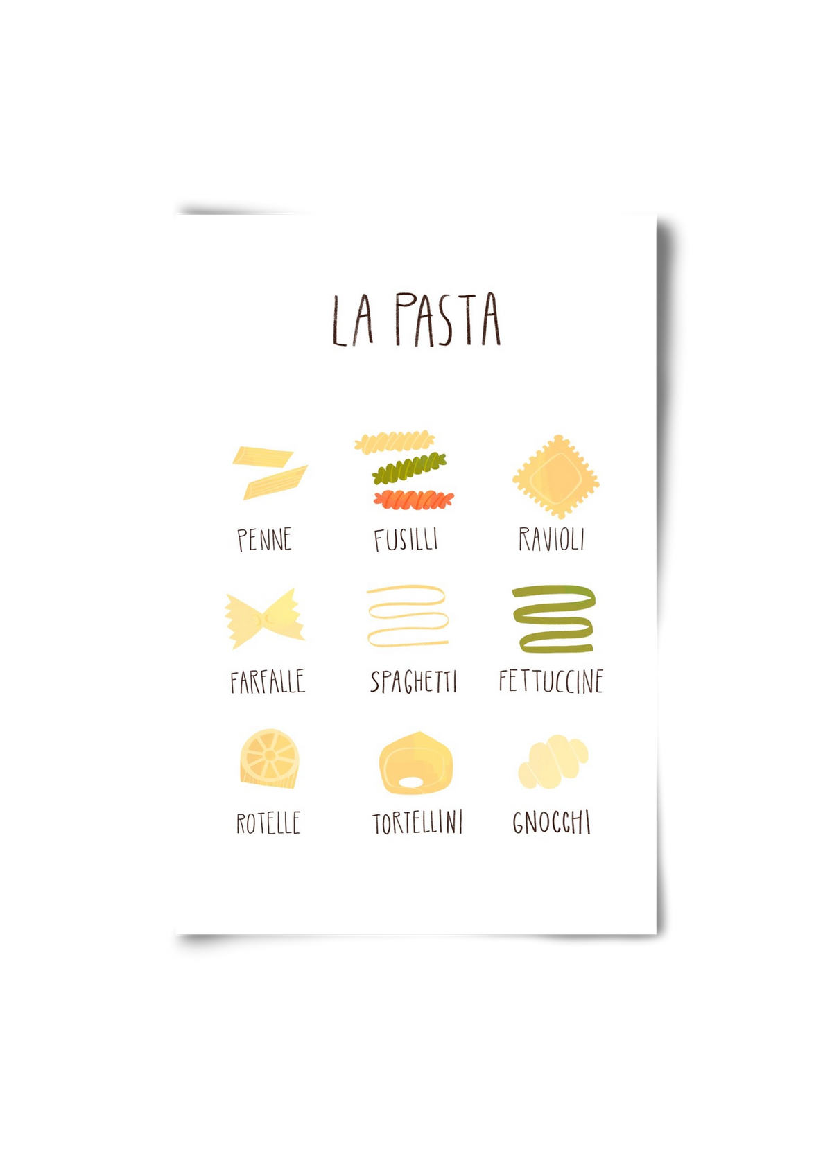 La Pasta, 20x30 cm, Keret nélkül
