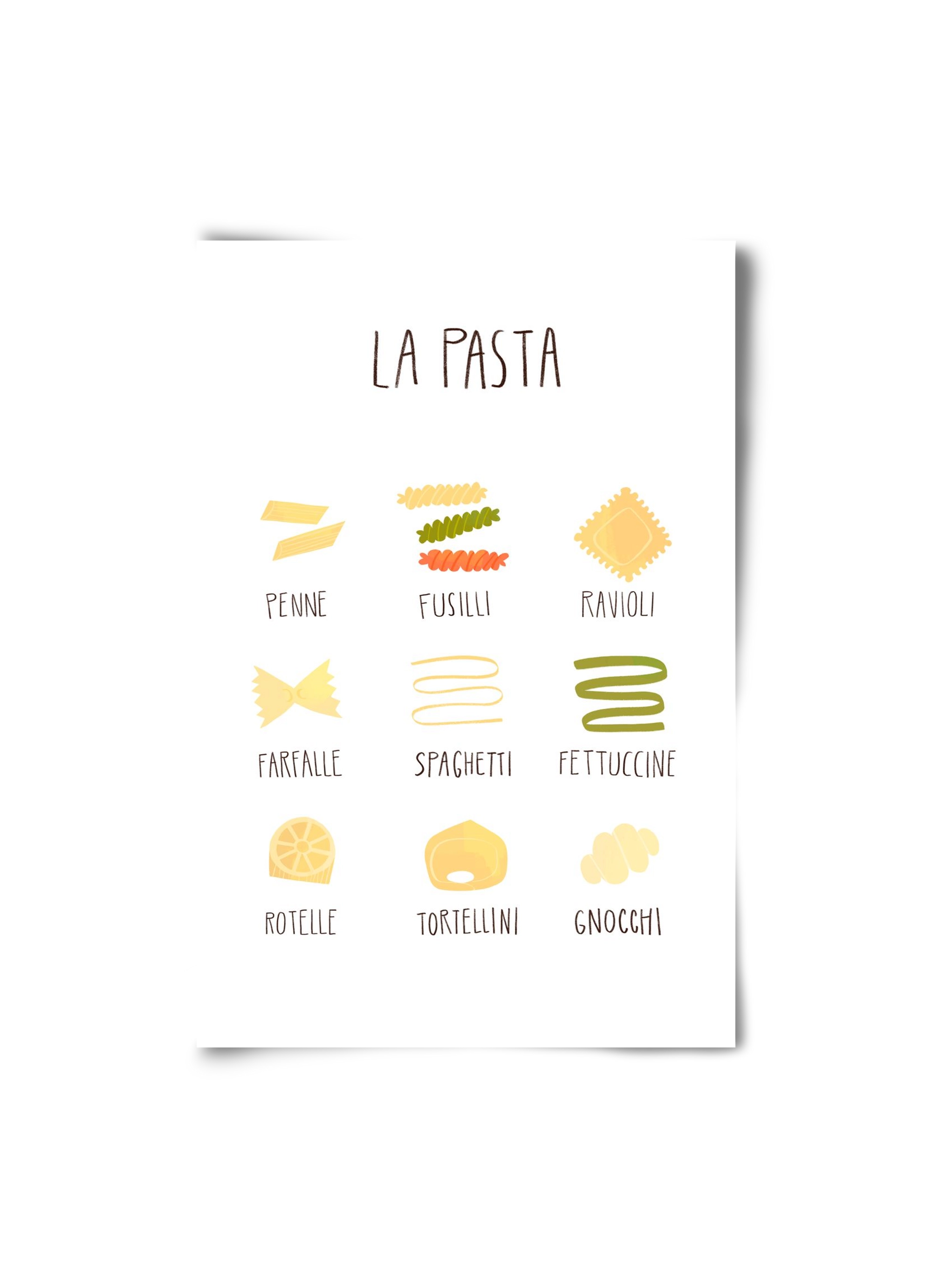 La Pasta, 20x30 cm, Keret nélkül